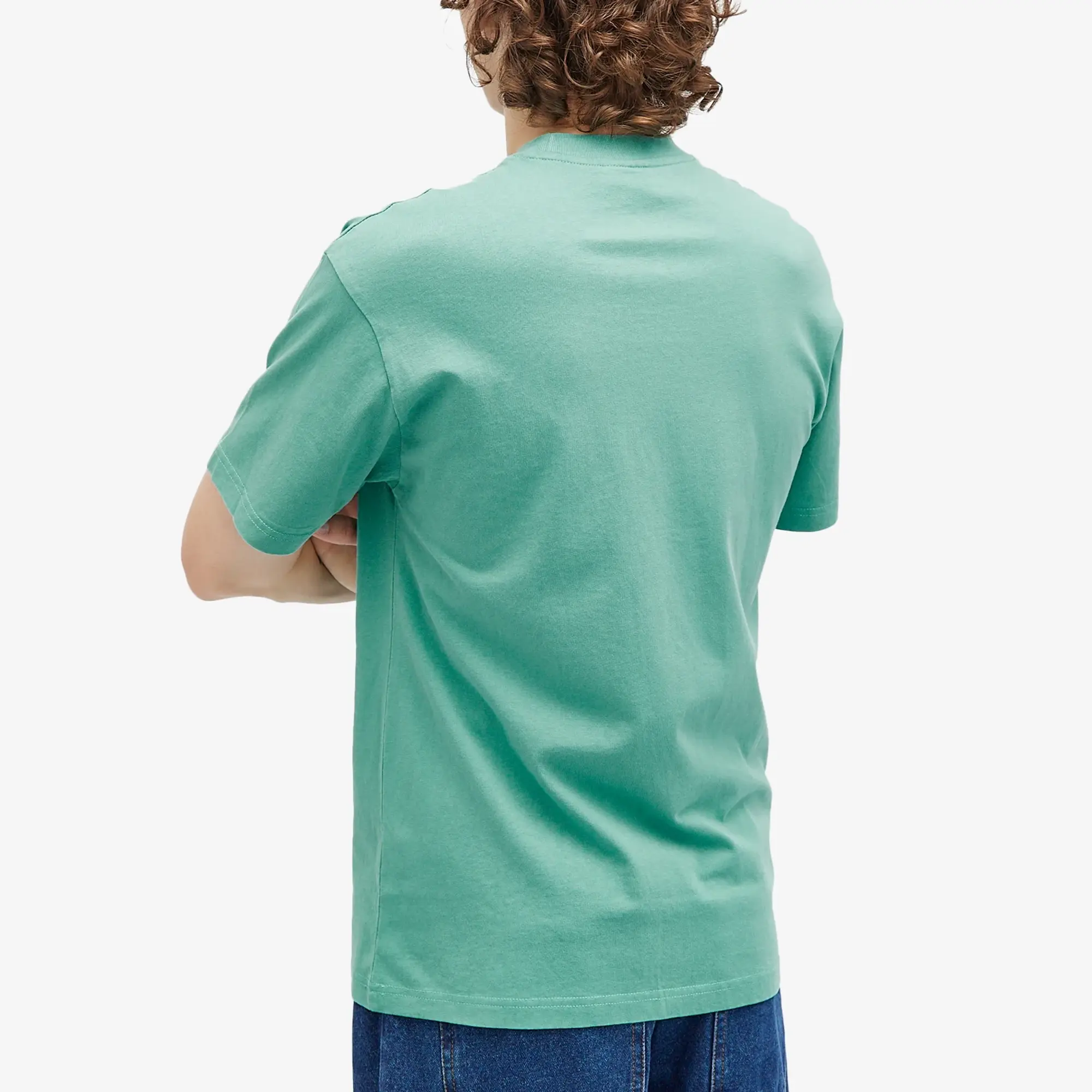 Lo-Fi Men's Grey Matter T-Shirt Washed Seafoam