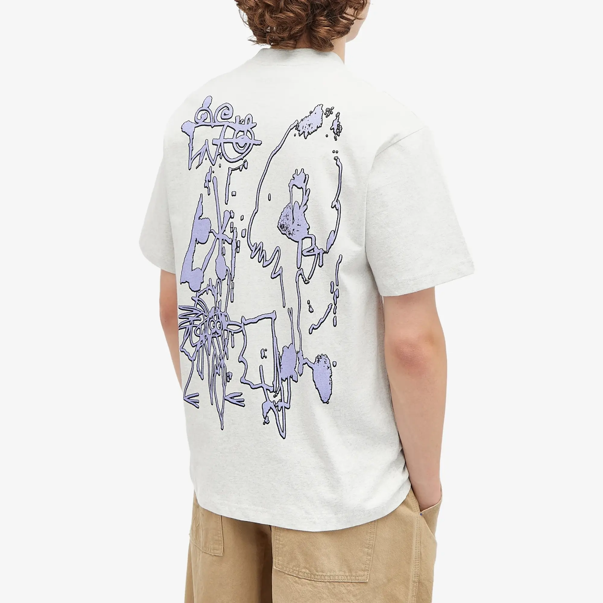Lo-Fi Men's Emulsion T-Shirt Ash