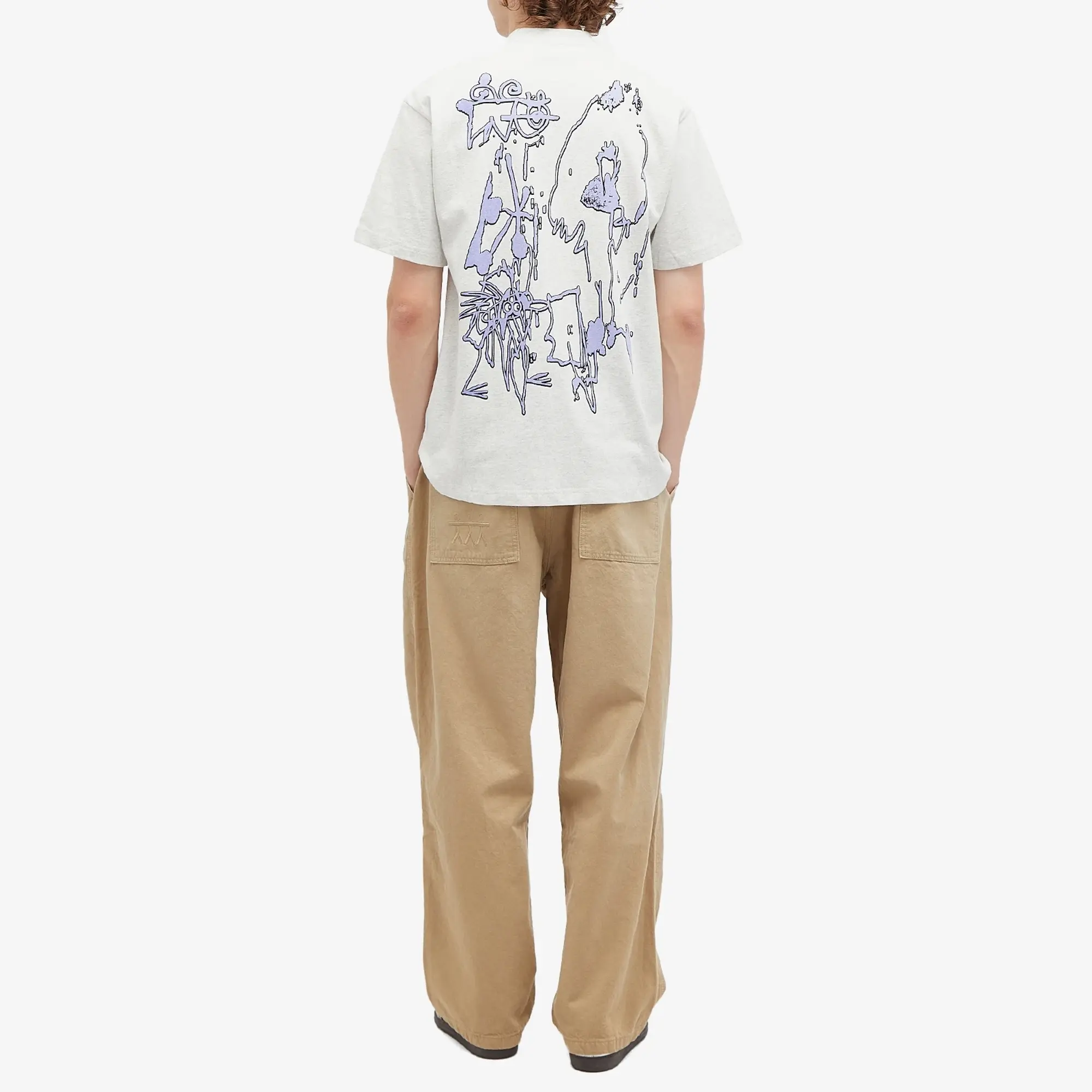 Lo-Fi Men's Emulsion T-Shirt Ash