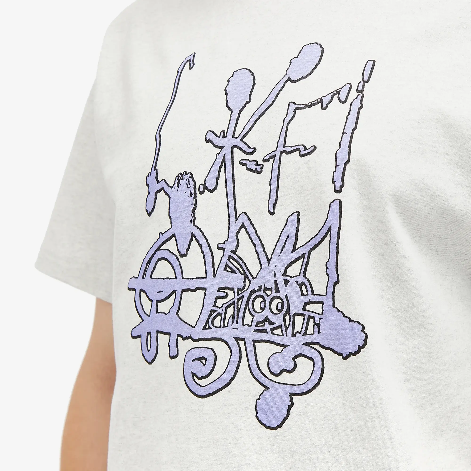 Lo-Fi Men's Emulsion T-Shirt Ash