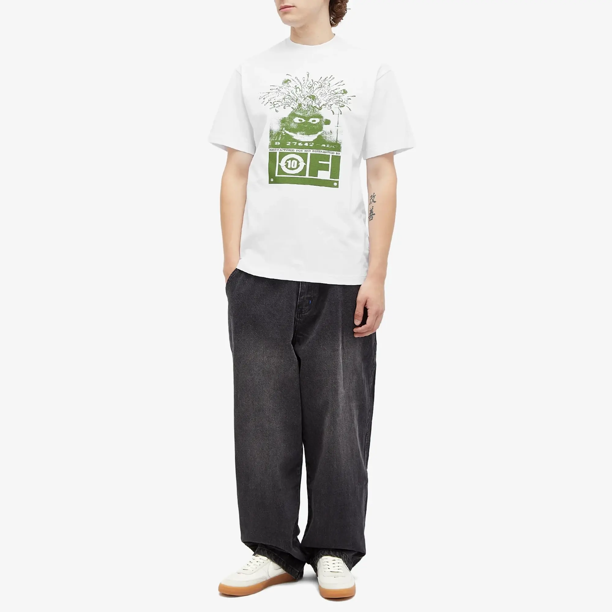 Lo-Fi Men's Grey Matter T-Shirt White