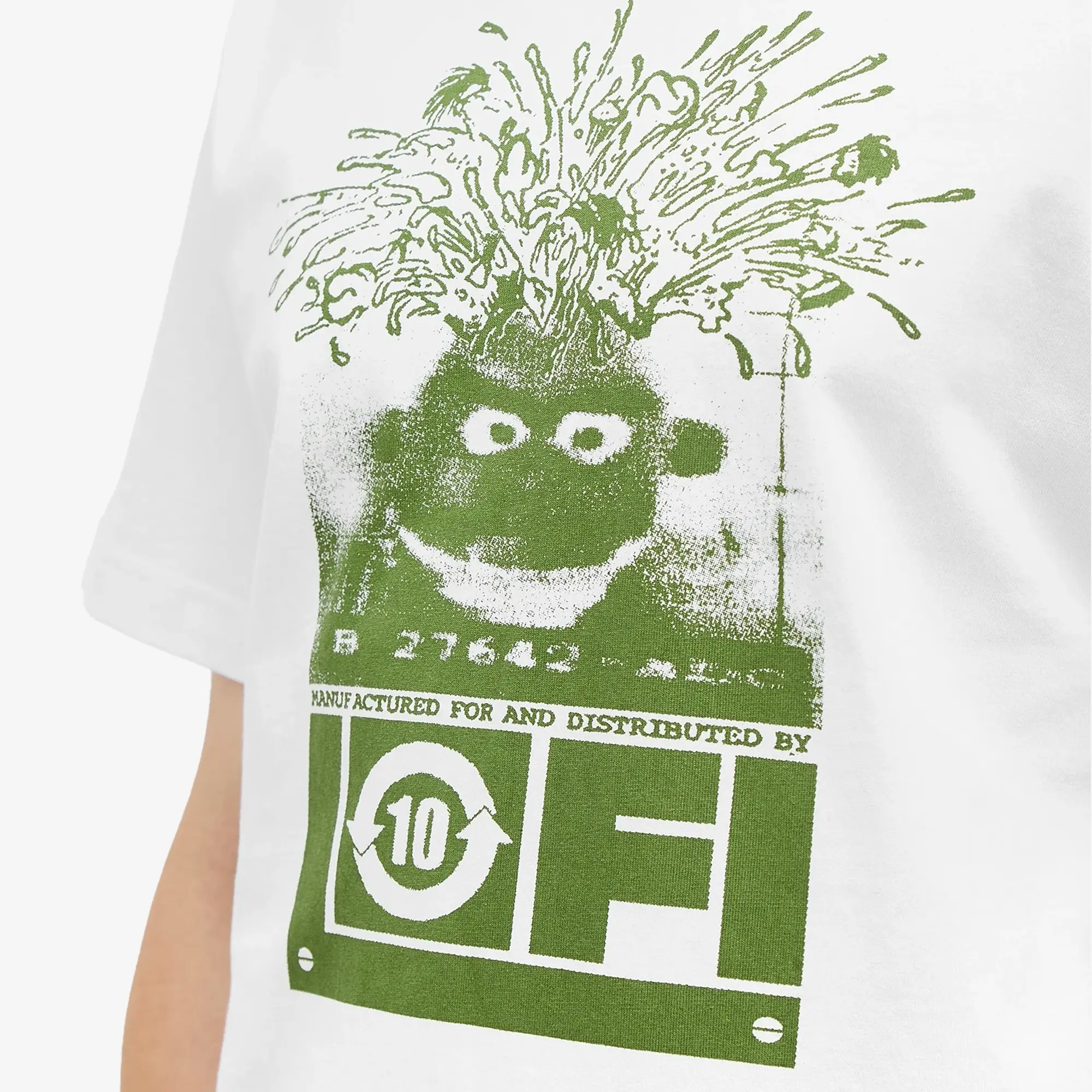 Lo-Fi Men's Grey Matter T-Shirt White