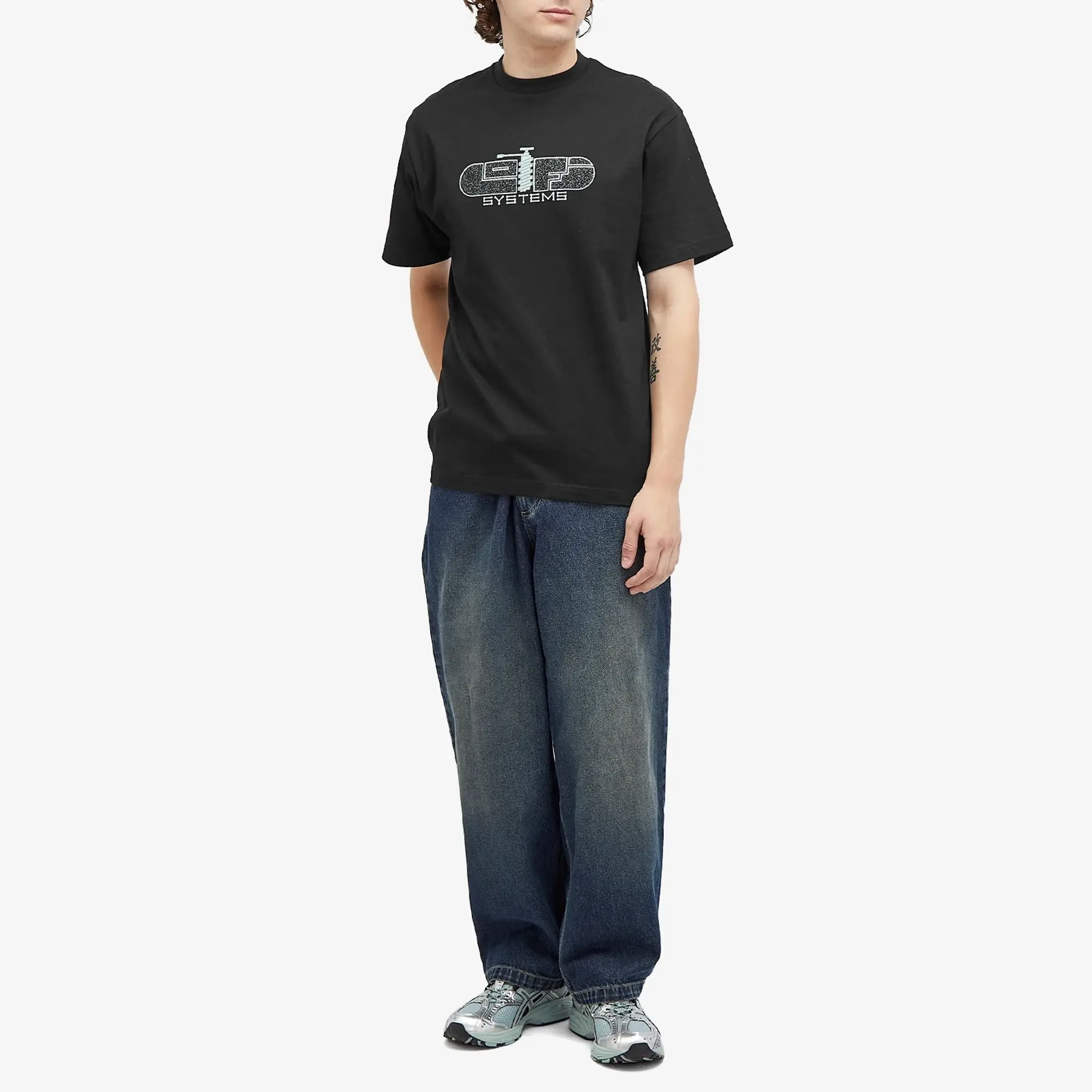Lo-Fi Men's Process T-Shirt Black
