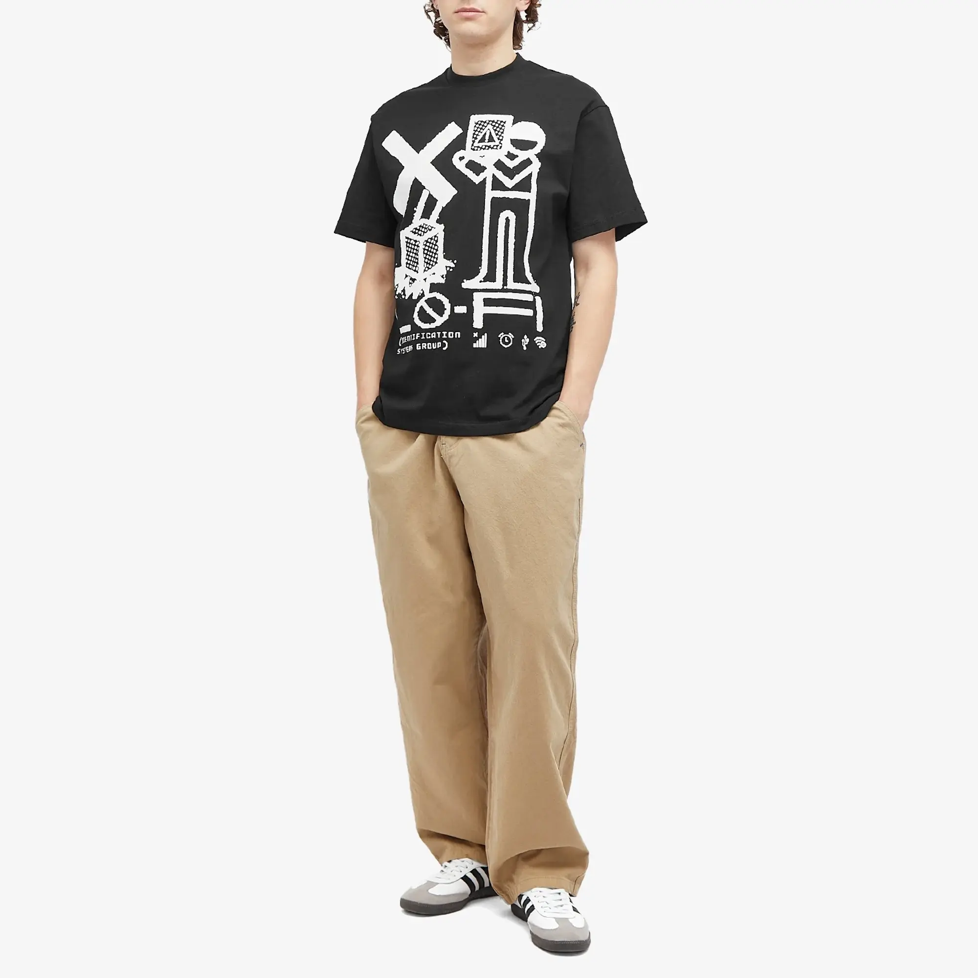 Lo-Fi Men's Identification T-Shirt Black