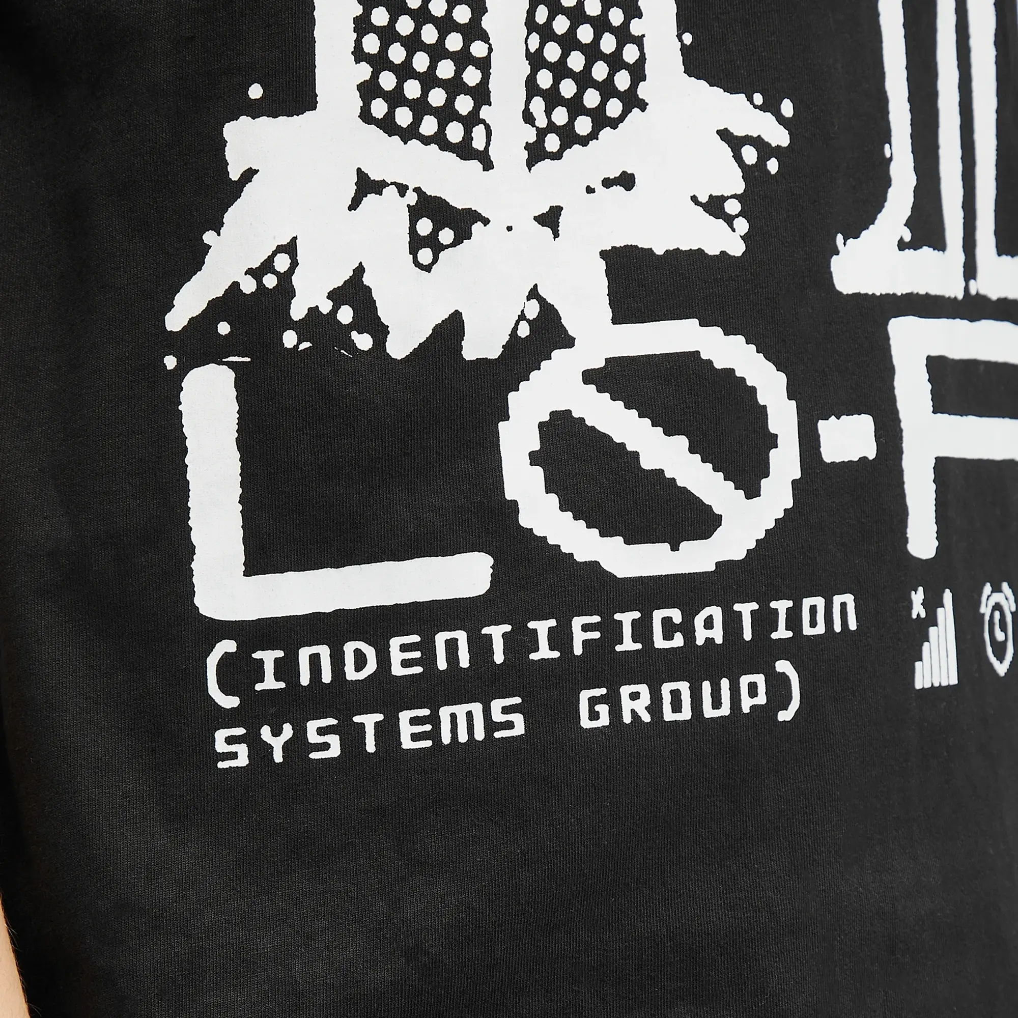 Lo-Fi Men's Identification T-Shirt Black