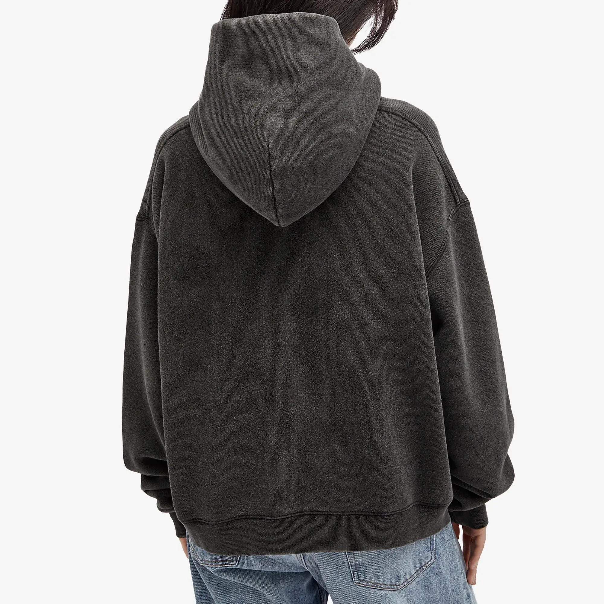 Alexander Wang Women's Skyline Print Hoodie Grey