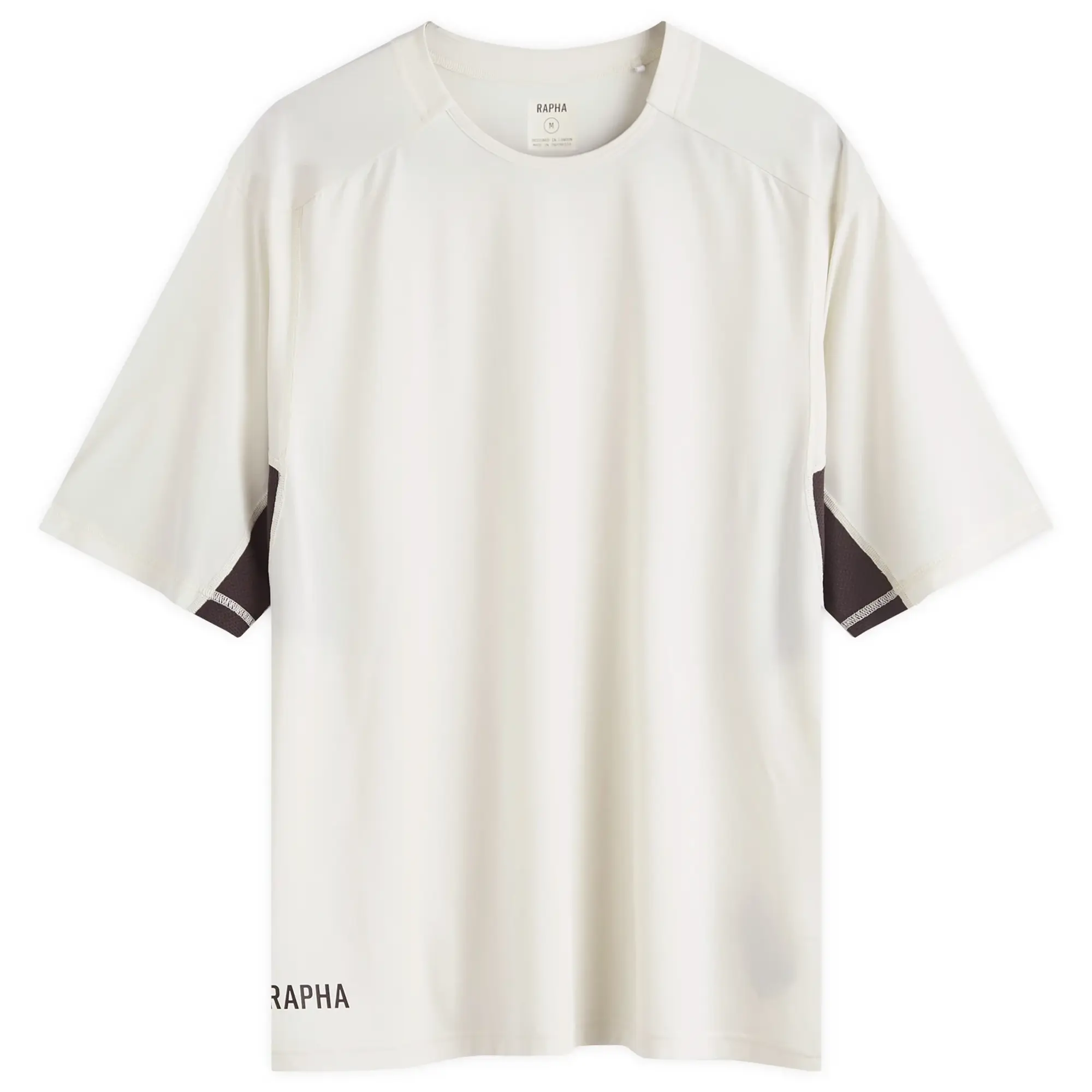 Rapha Men's Roadwear Tech T-Shirt Off-White/Black