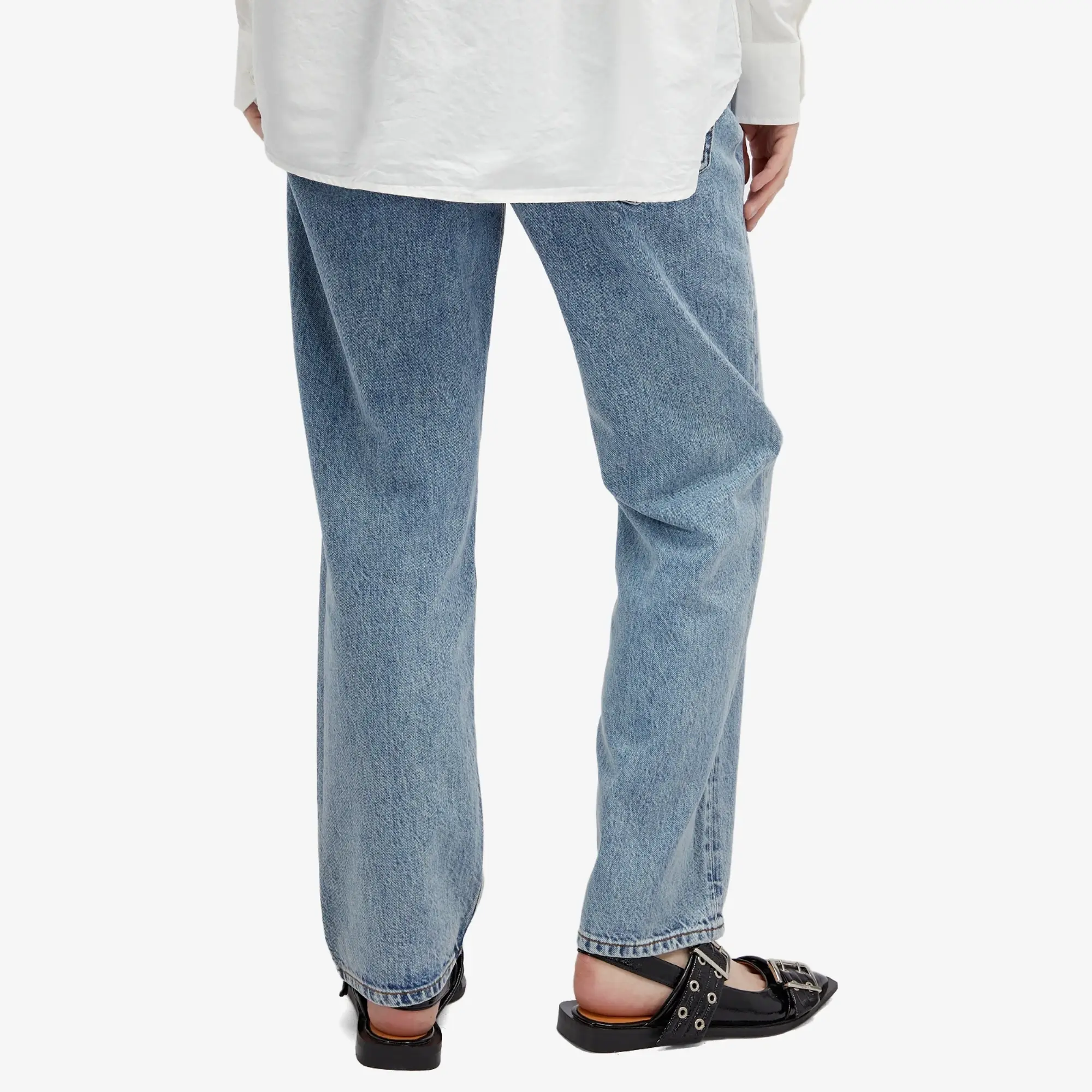 Anine Bing Women's Benson Jean Washed Blue