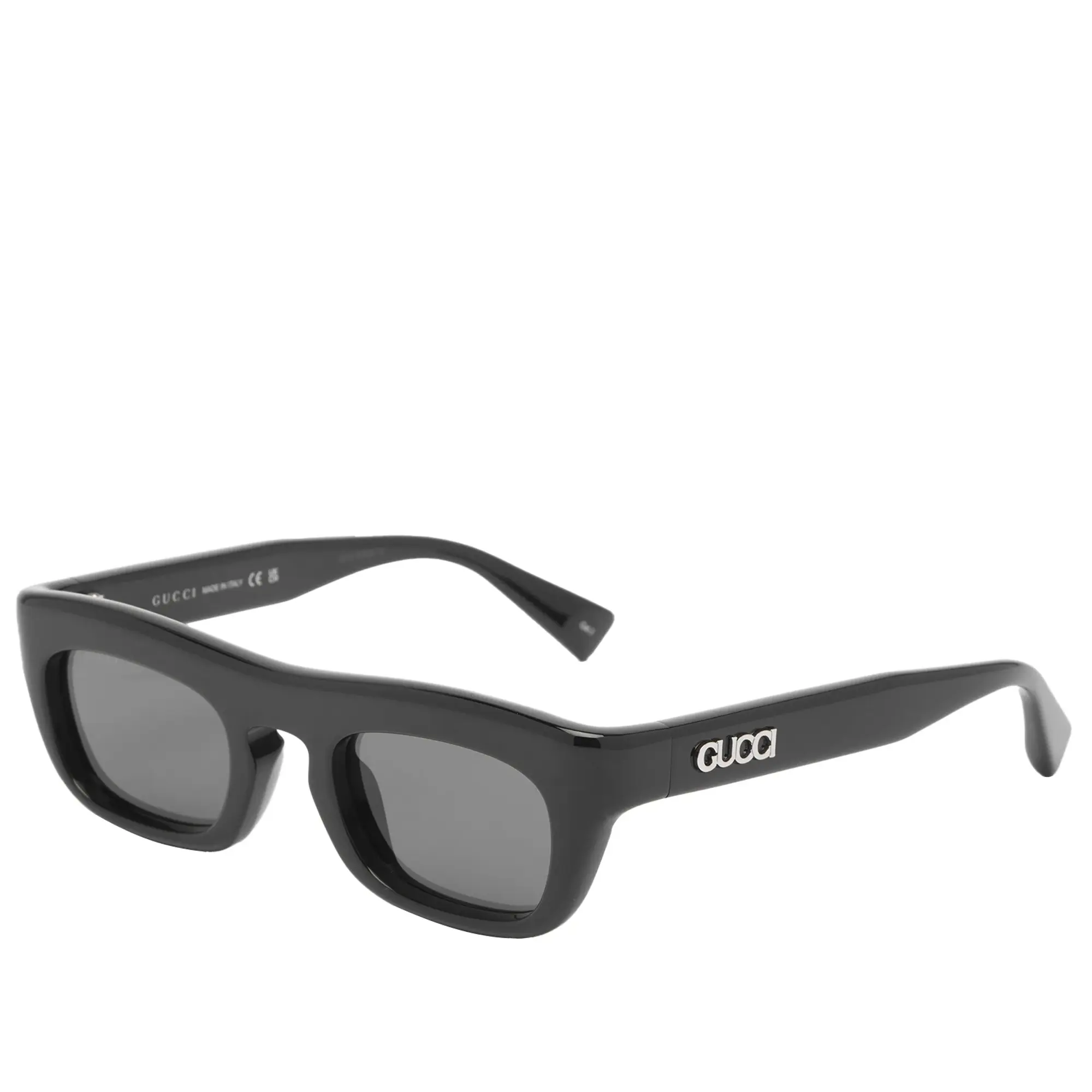 Gucci Men's Show Sunglasses Black/Grey