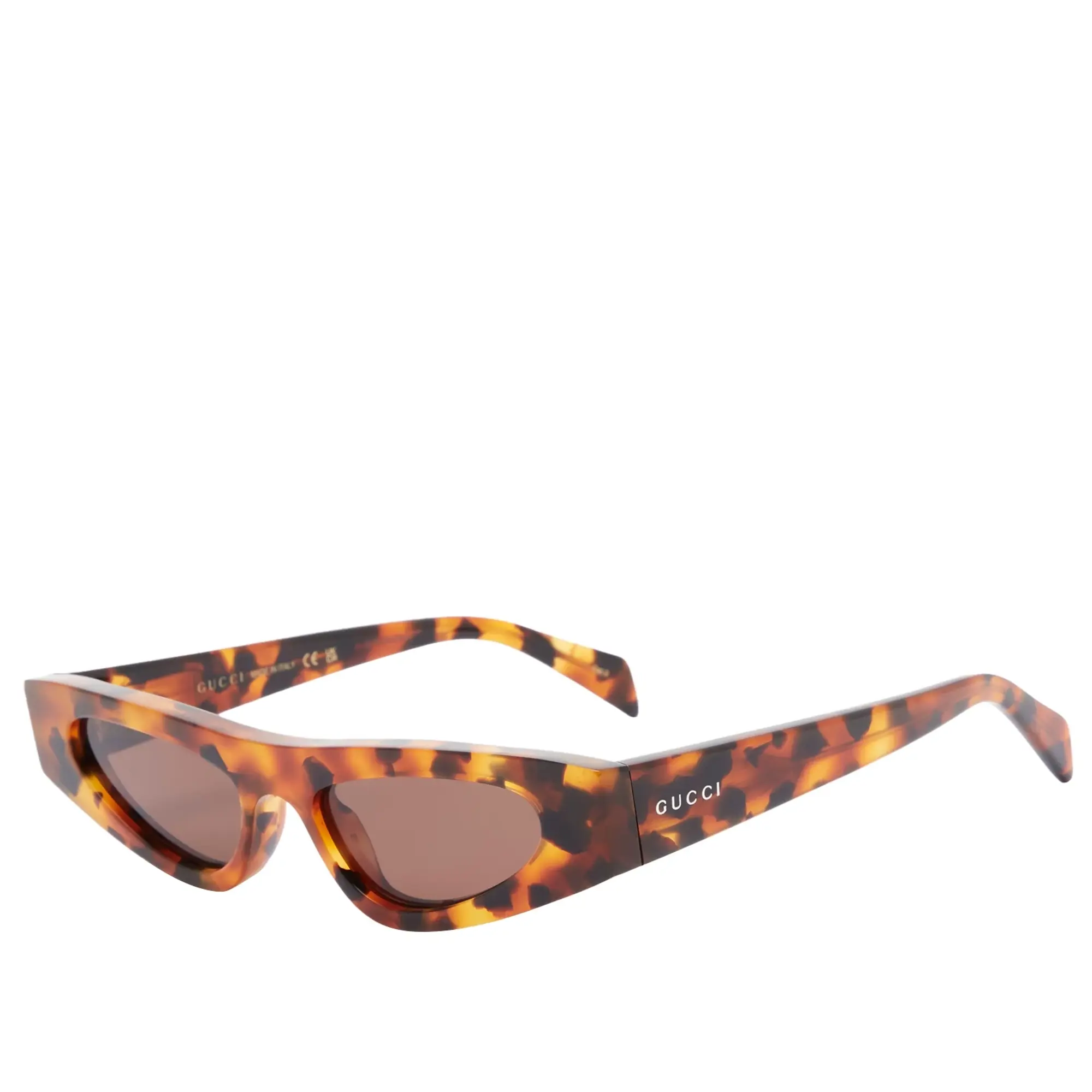 Gucci Women's Show Sunglasses Havana/Brown