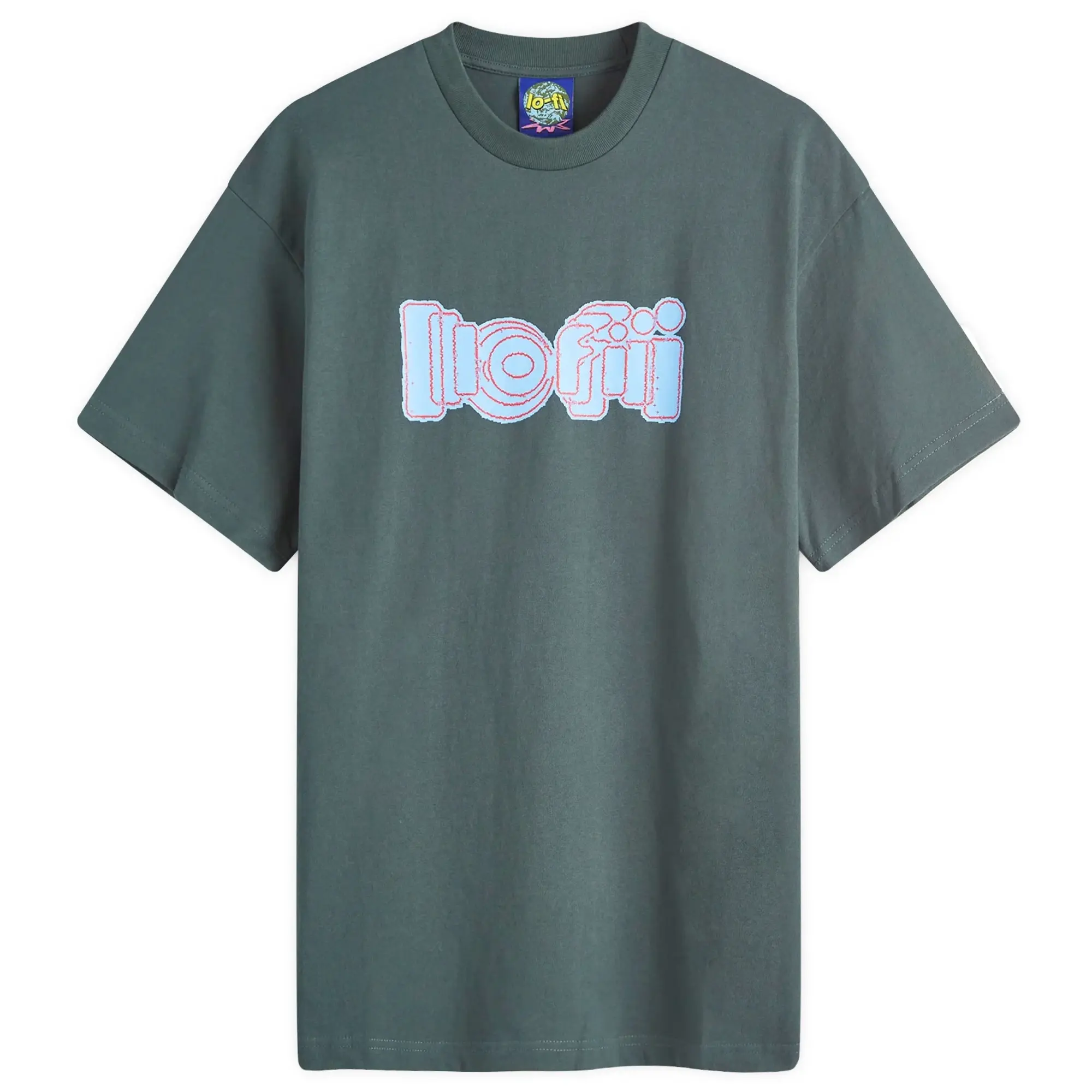 Lo-Fi Men's Accelerate T-Shirt Charcoal