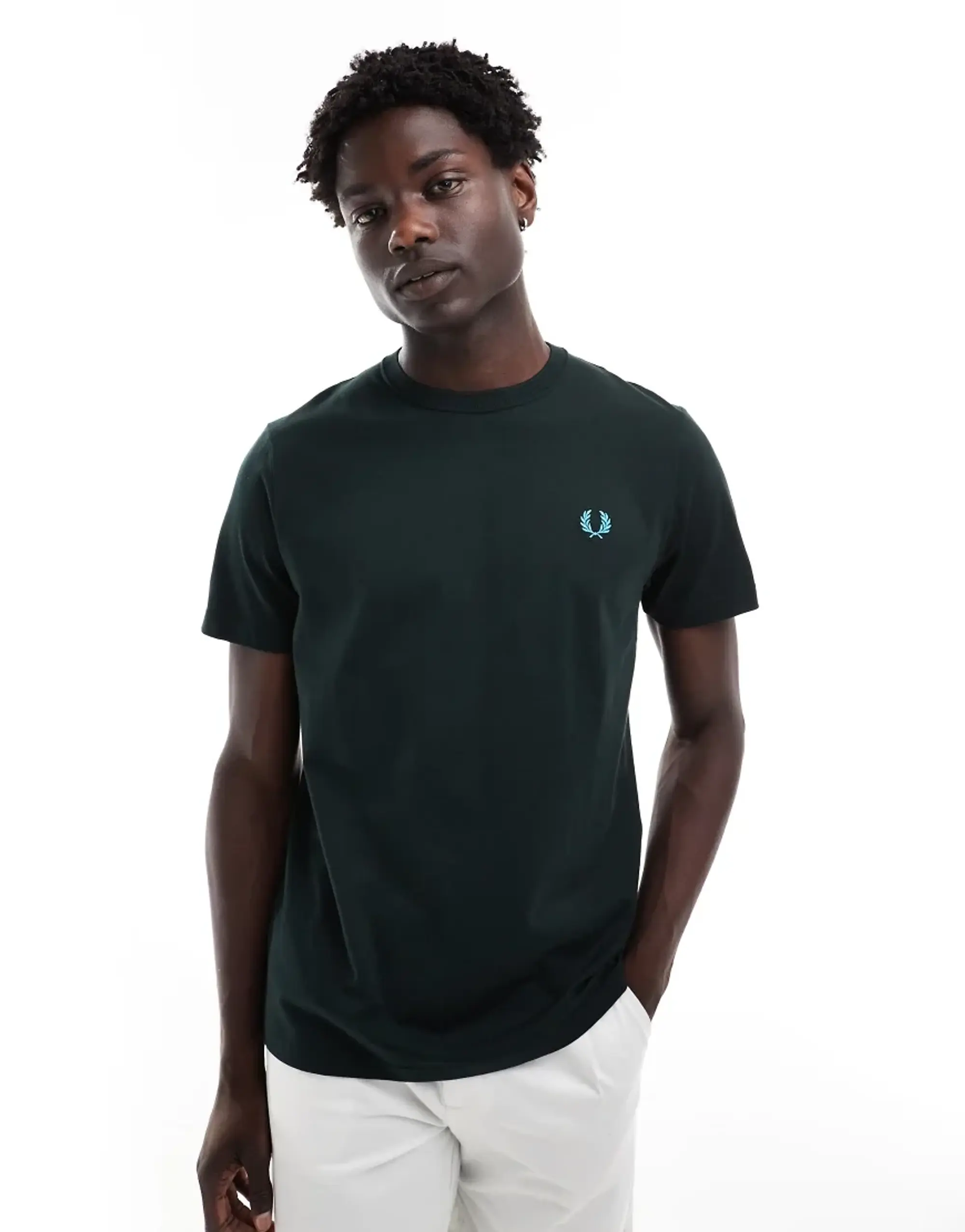 Fred Perry Core T-Shirt - Green - Mens