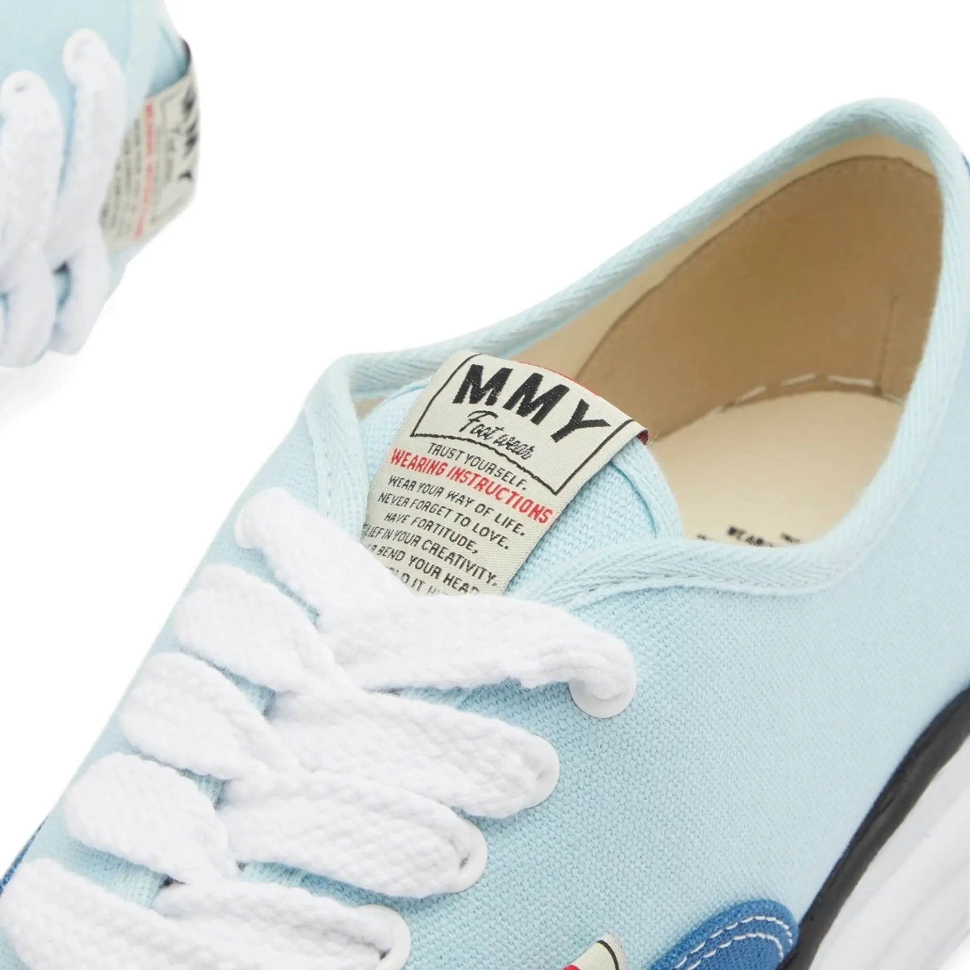 Maison MIHARA YASUHIRO Baker Original Low Canvas Sneaker Blue/Blue