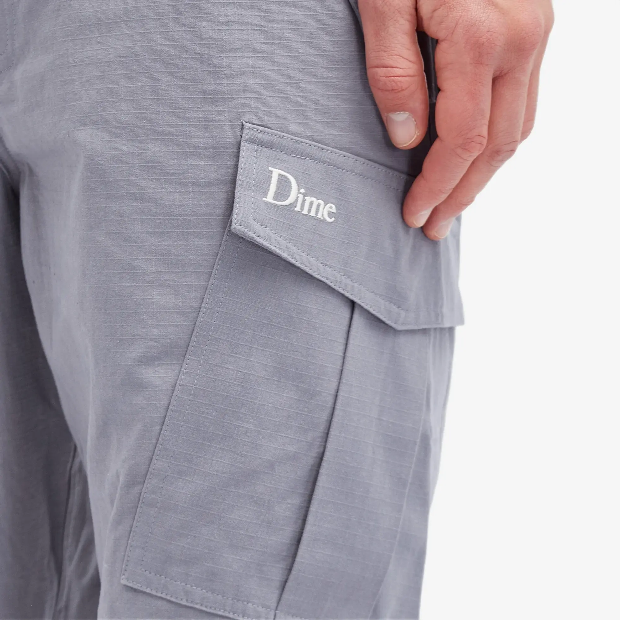 Dime Men's Tech Cargo Pants Blue Grey