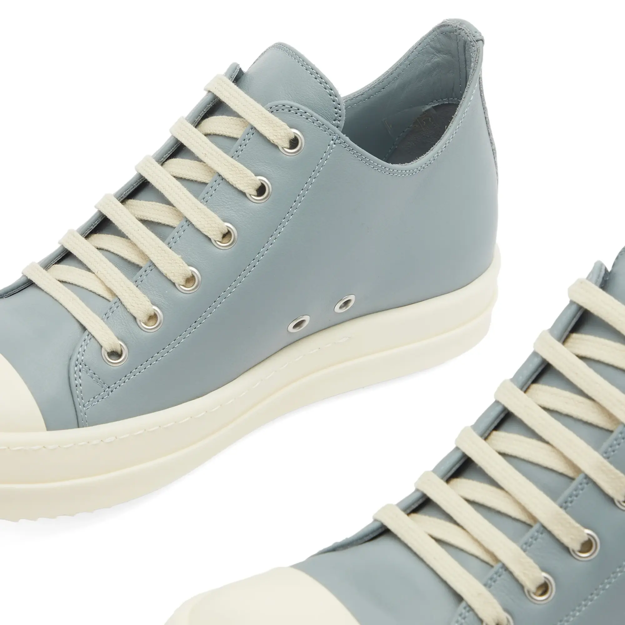 Rick Owens Women's Low Sneakers Pale Blue/Milk