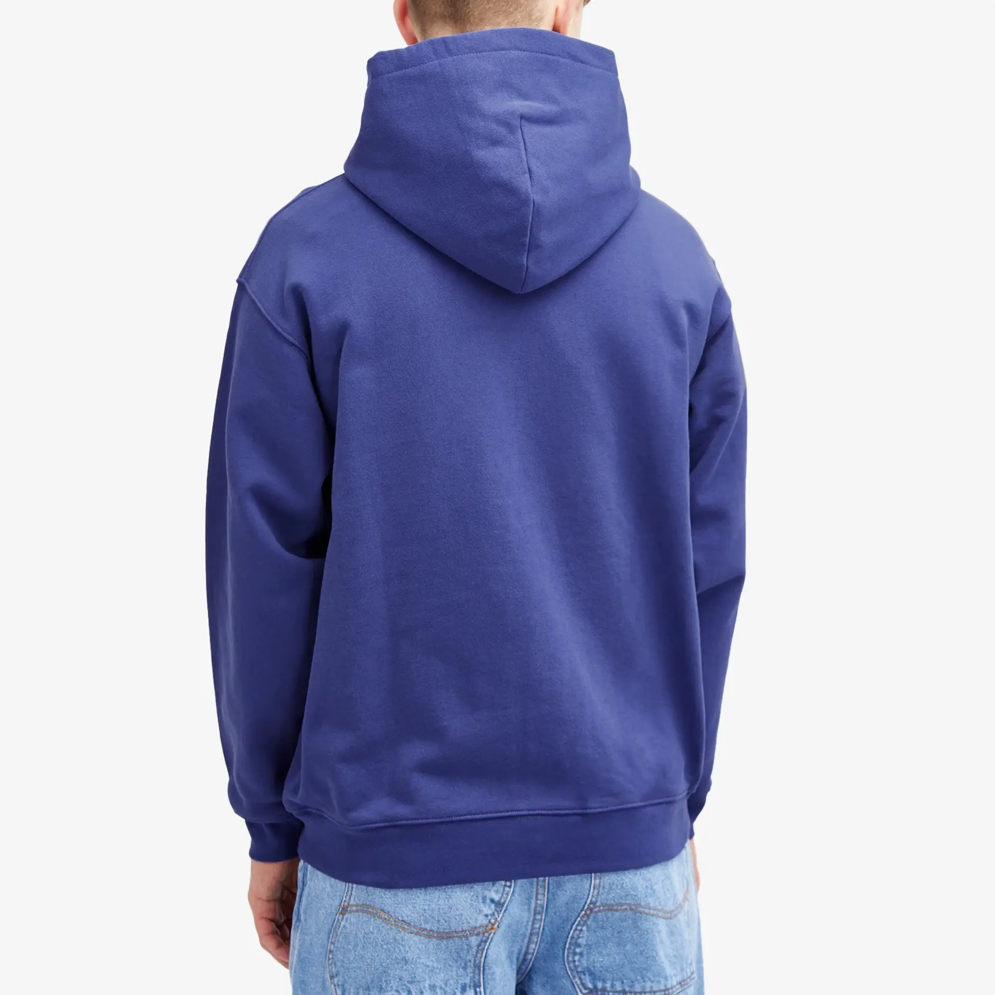 Dime Men's Classic Small Logo Hoodie Indigo