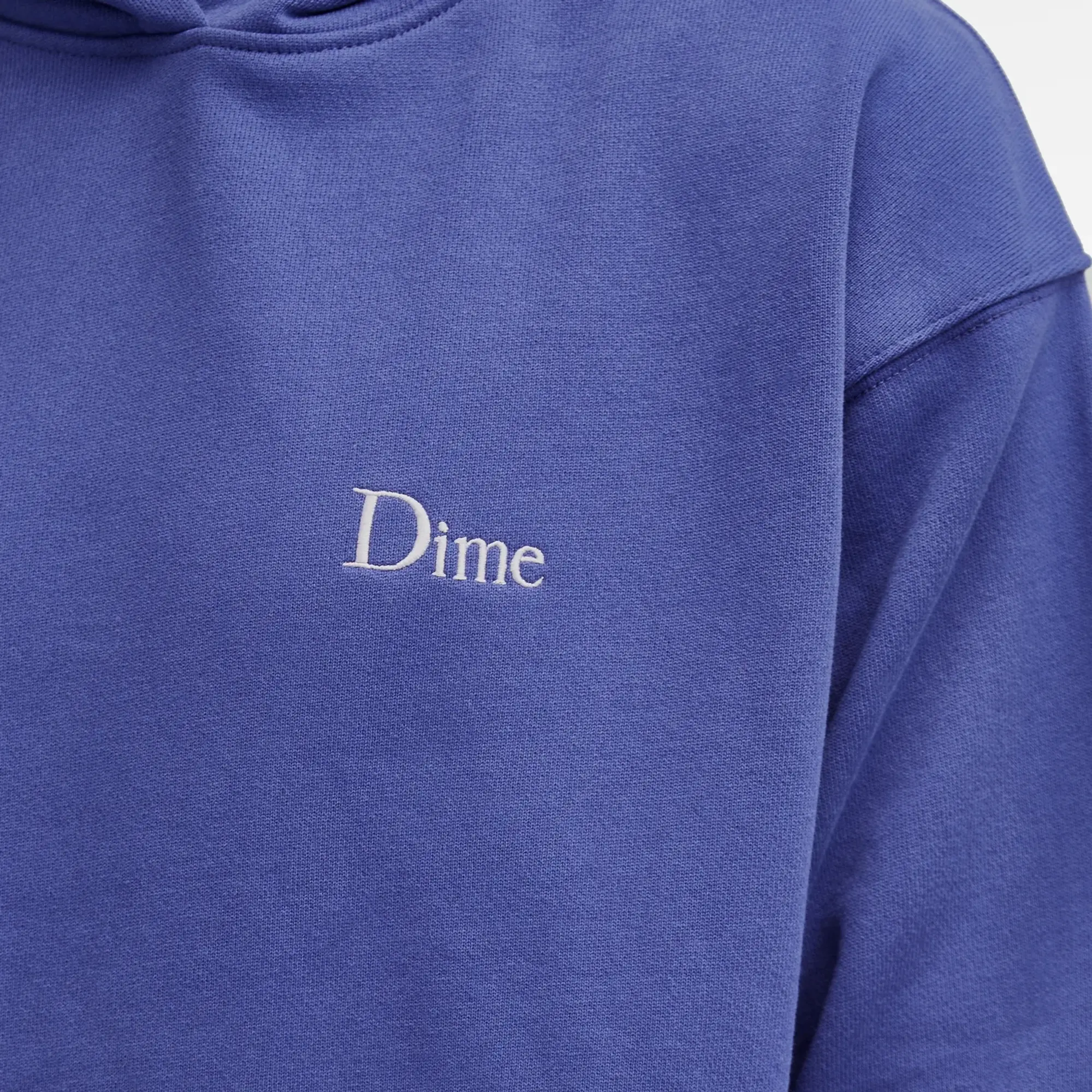 Dime Men's Classic Small Logo Hoodie Indigo