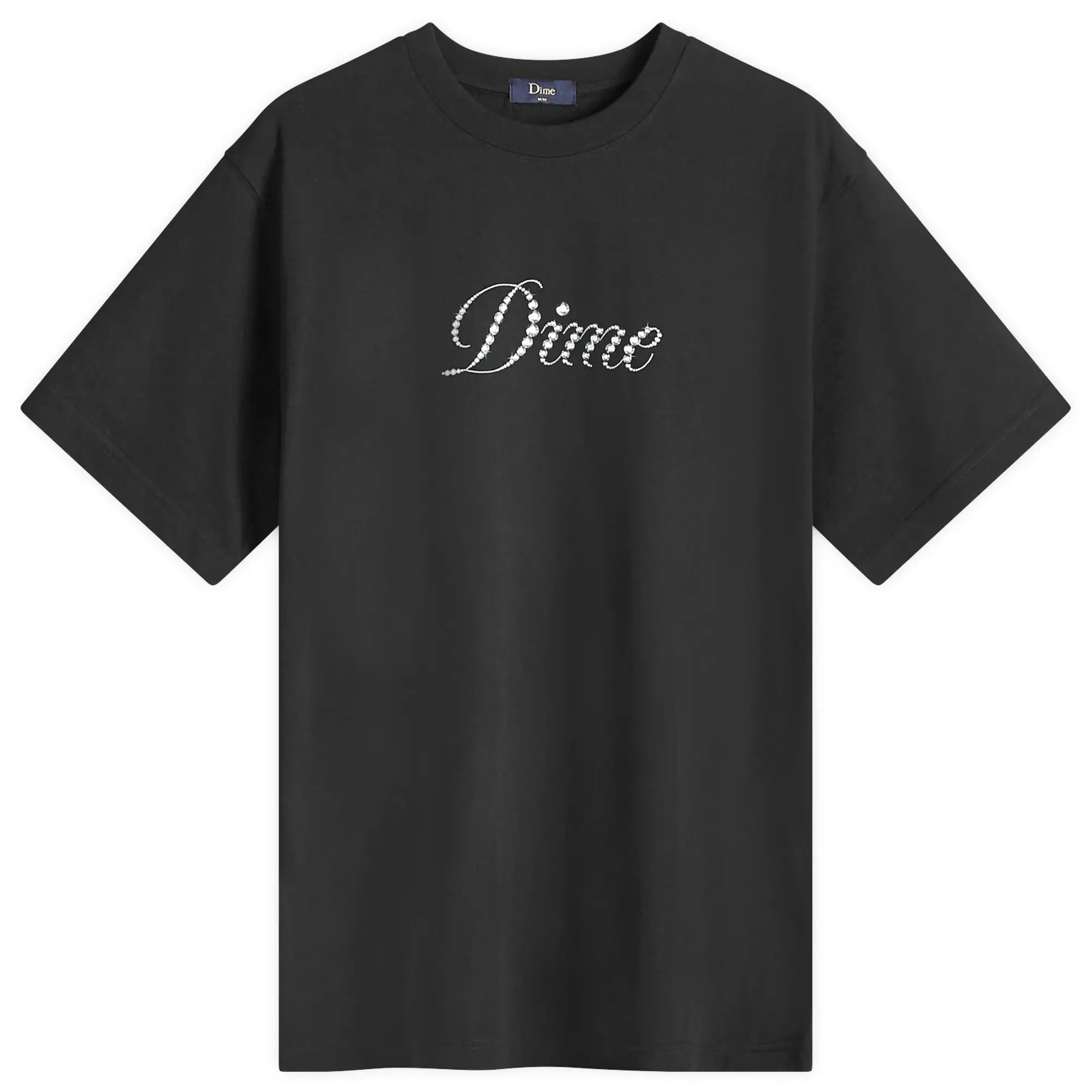 Dime Men's Icy Cursive T-Shirt Black