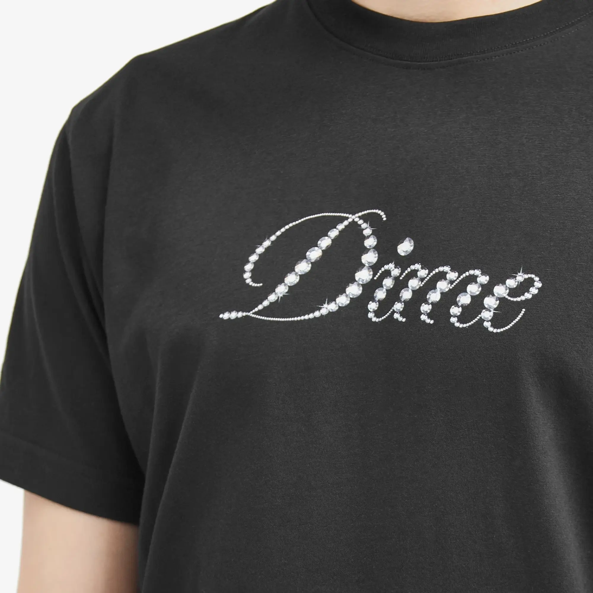 Dime Men's Icy Cursive T-Shirt Black