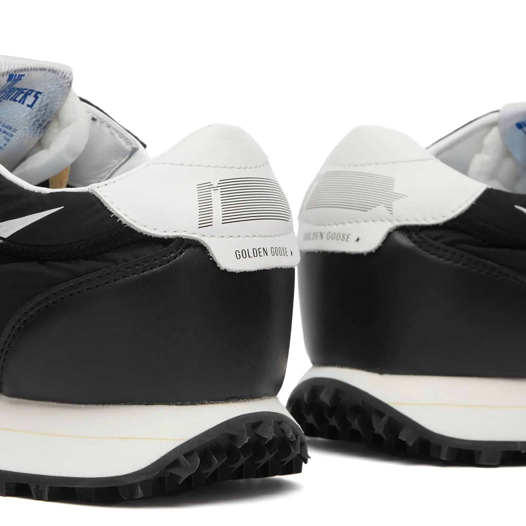 Golden Goose Men's Marathon Runner Sneaker Black/White