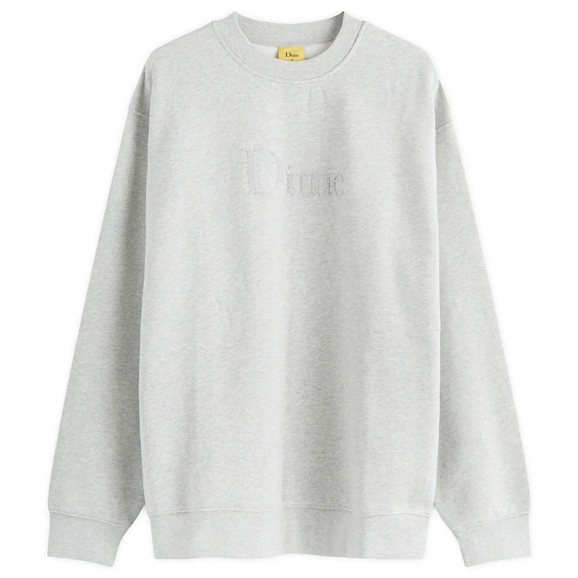 Dime Men's Classic Logo Sweatshirt Heather Grey