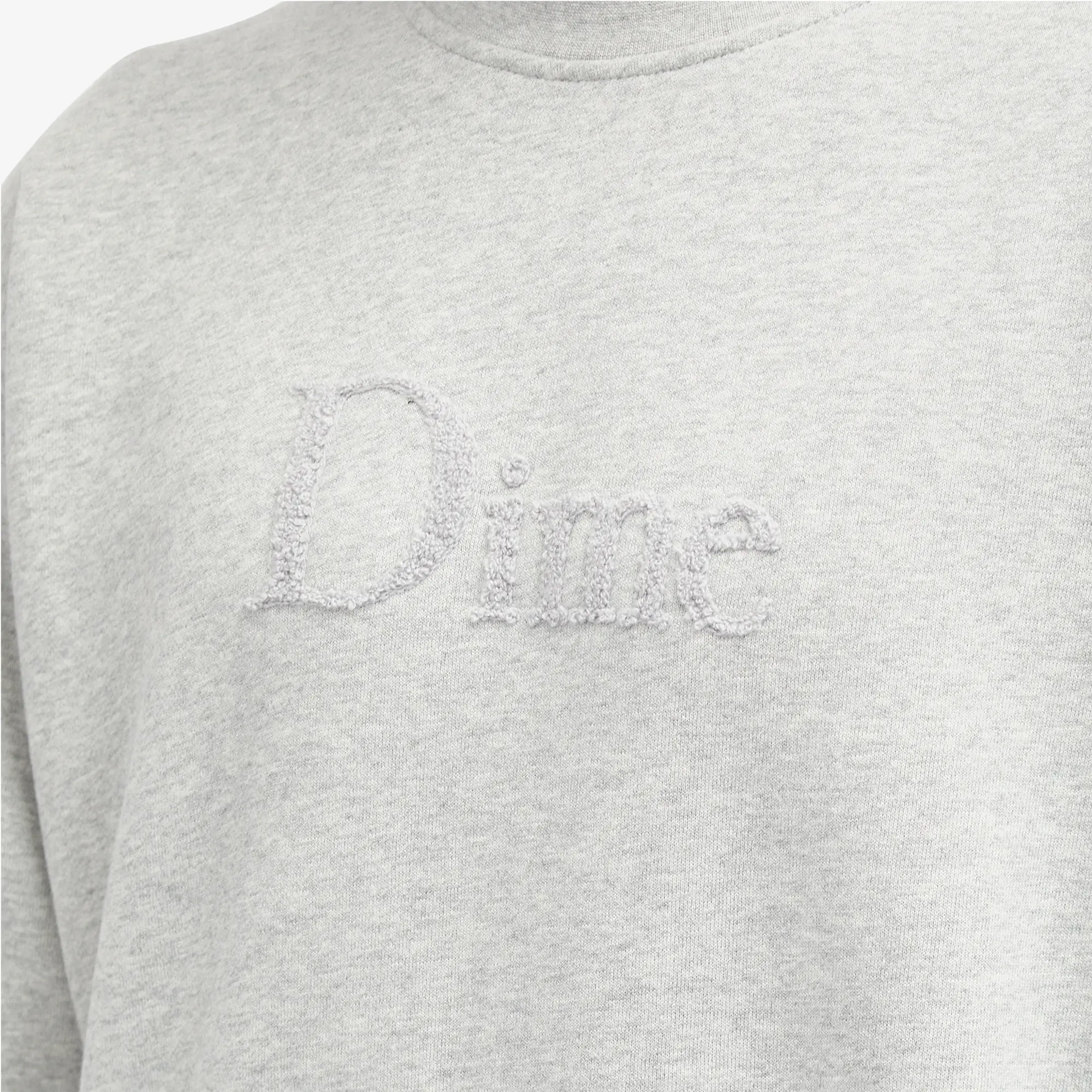 Dime Men's Classic Logo Sweatshirt Heather Grey