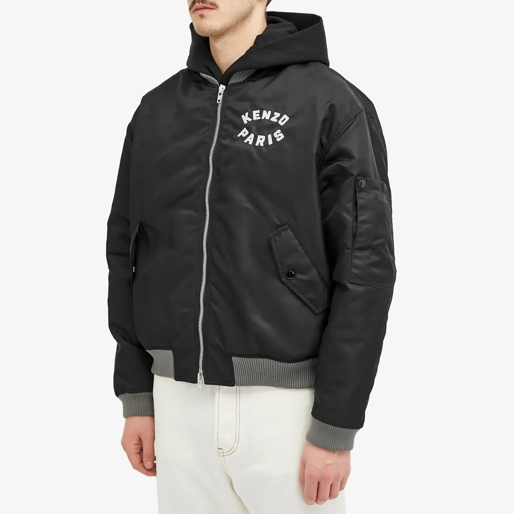 Kenzo Men's Lucky Tiger Bomber Jacket Black | FE55BL1279OC-99
