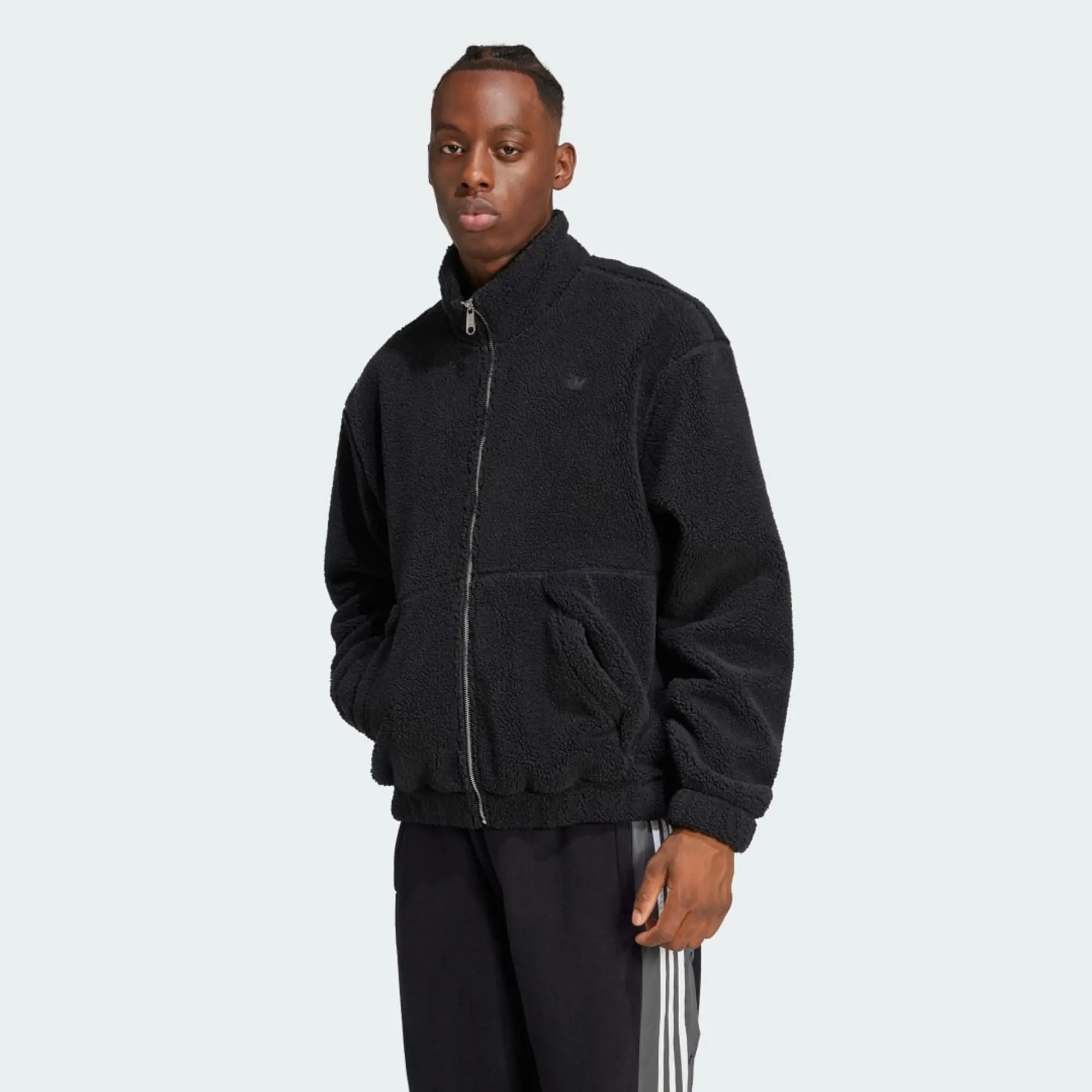 Adidas Originals Premium Essentials Polar Fleece Full Zip Sweatshirt