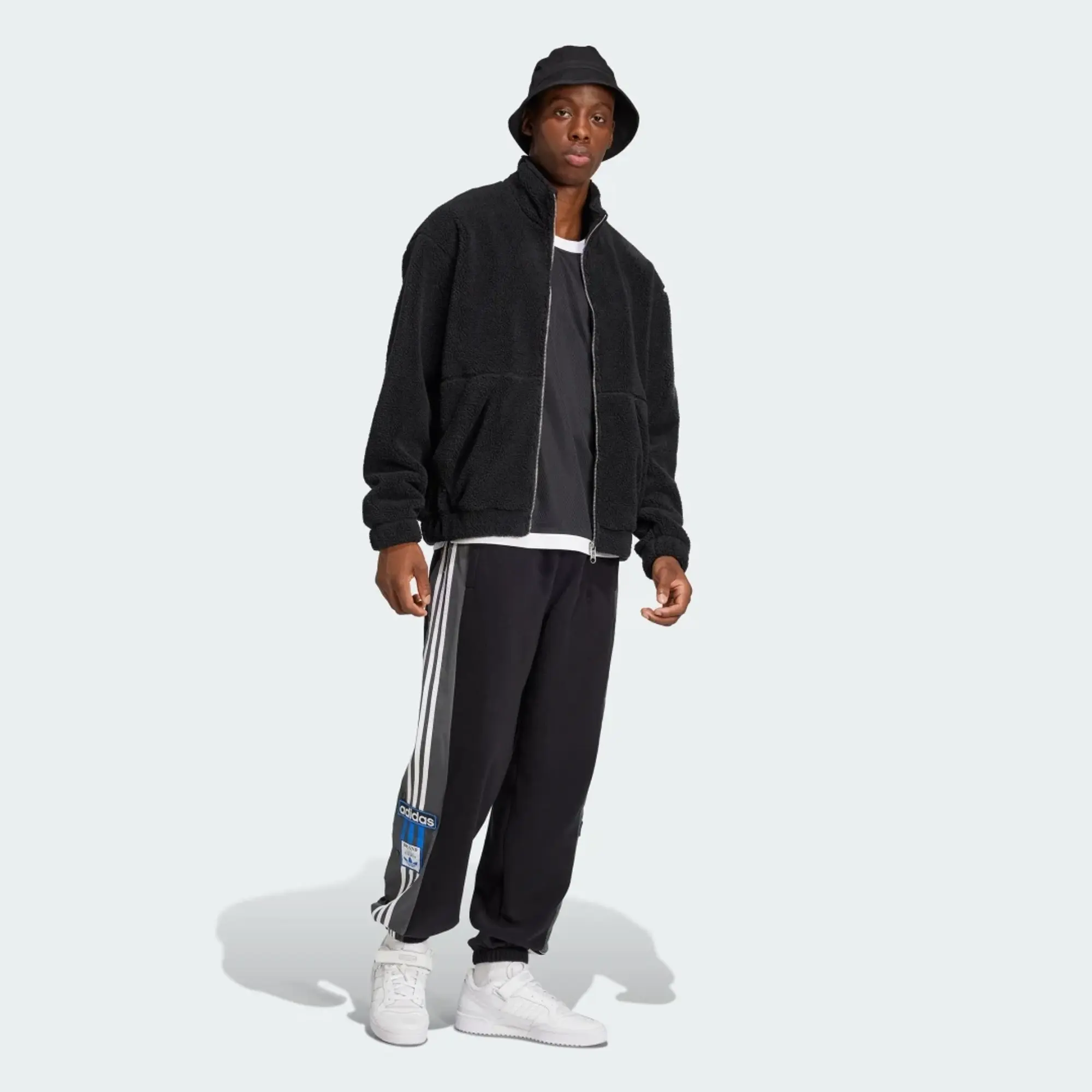 Adidas Originals Premium Essentials Polar Fleece Full Zip Sweatshirt