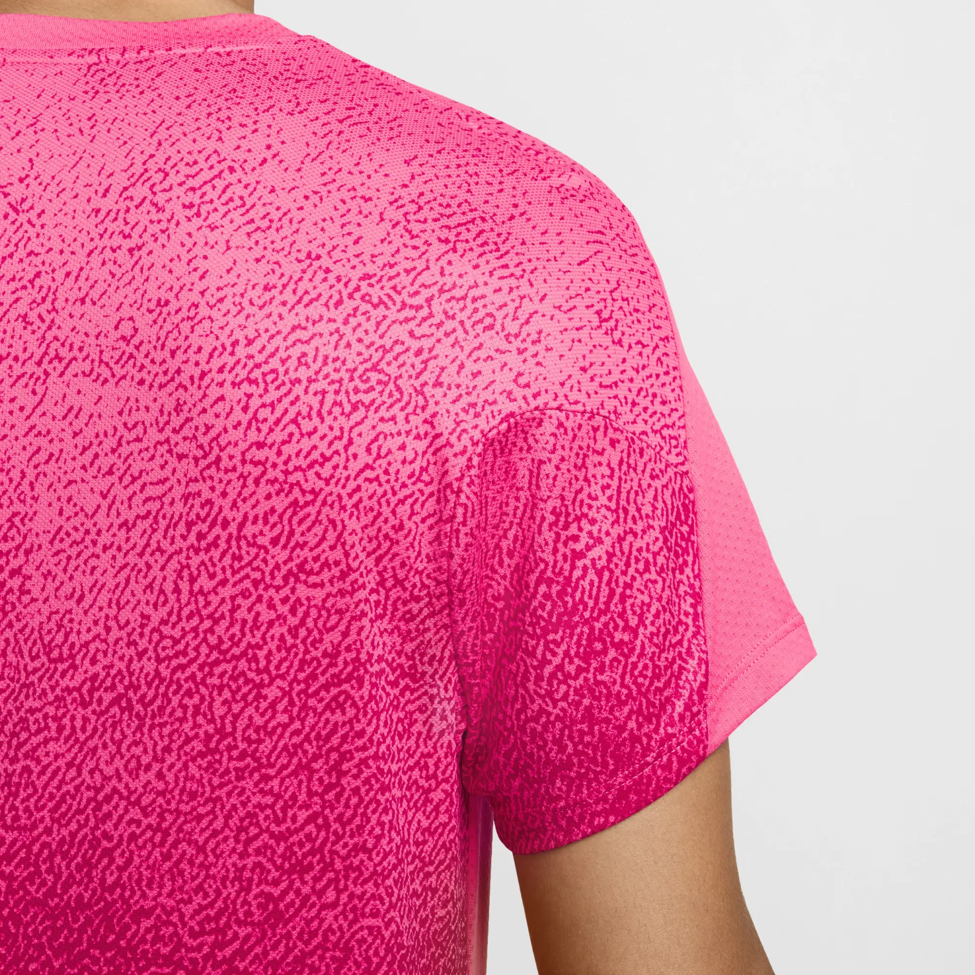 NikeCourt Slam Men's Dri-FIT Tennis Top - Pink - Polyester