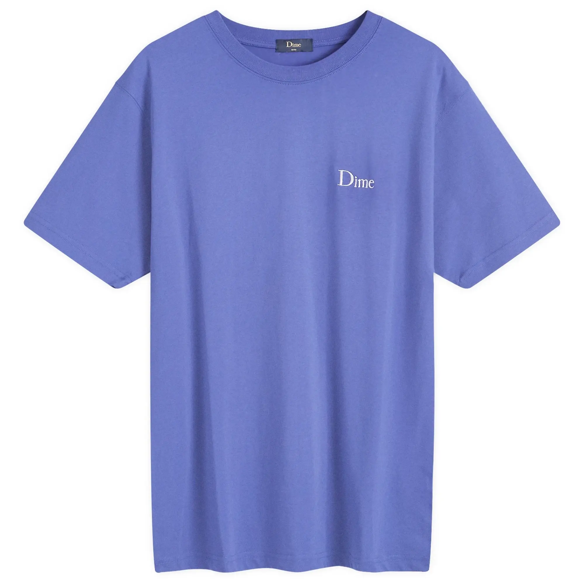 Dime Men's Classic Small Logo T-Shirt Indigo