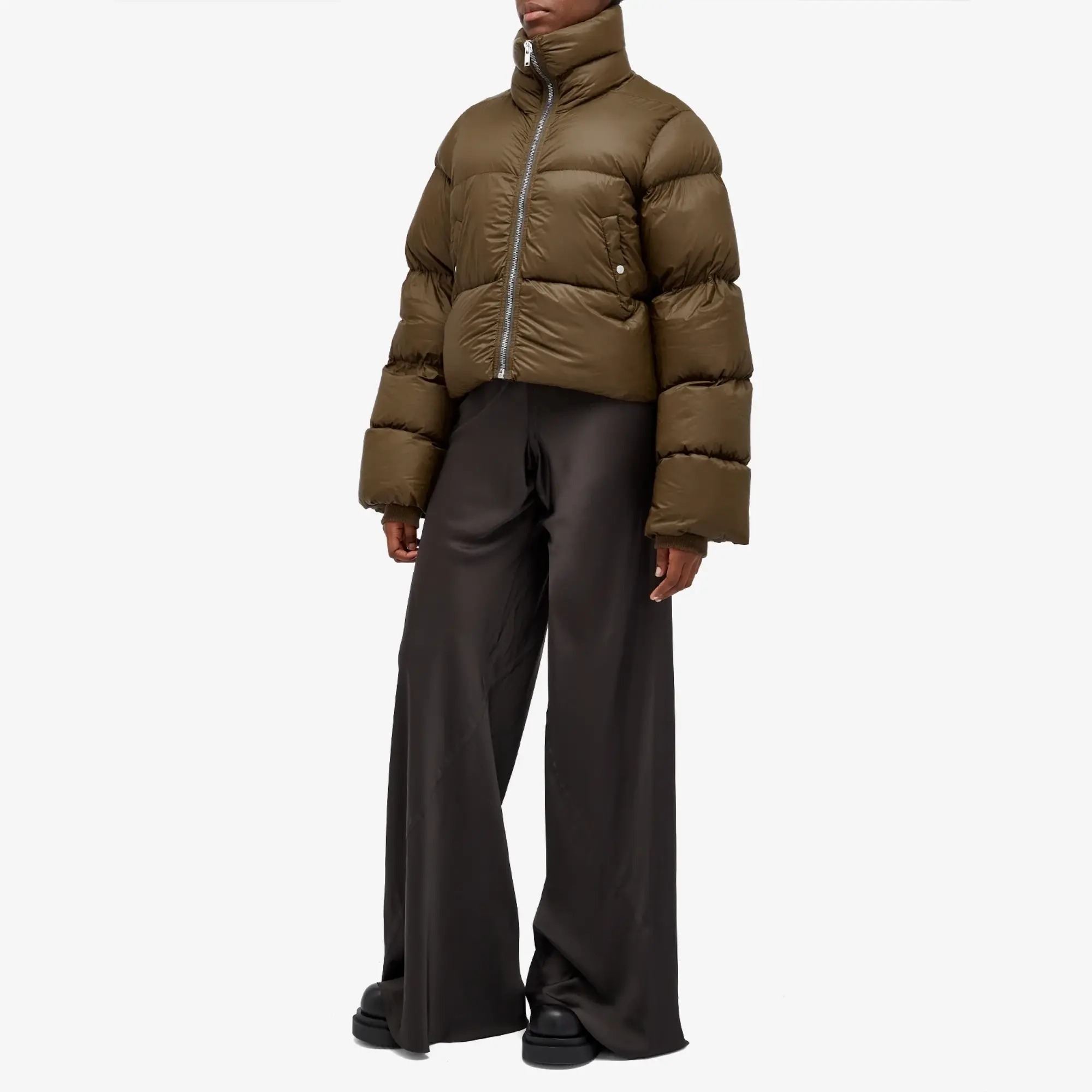 Rick Owens Women's Giacca Piumino Padded Jacket Bean