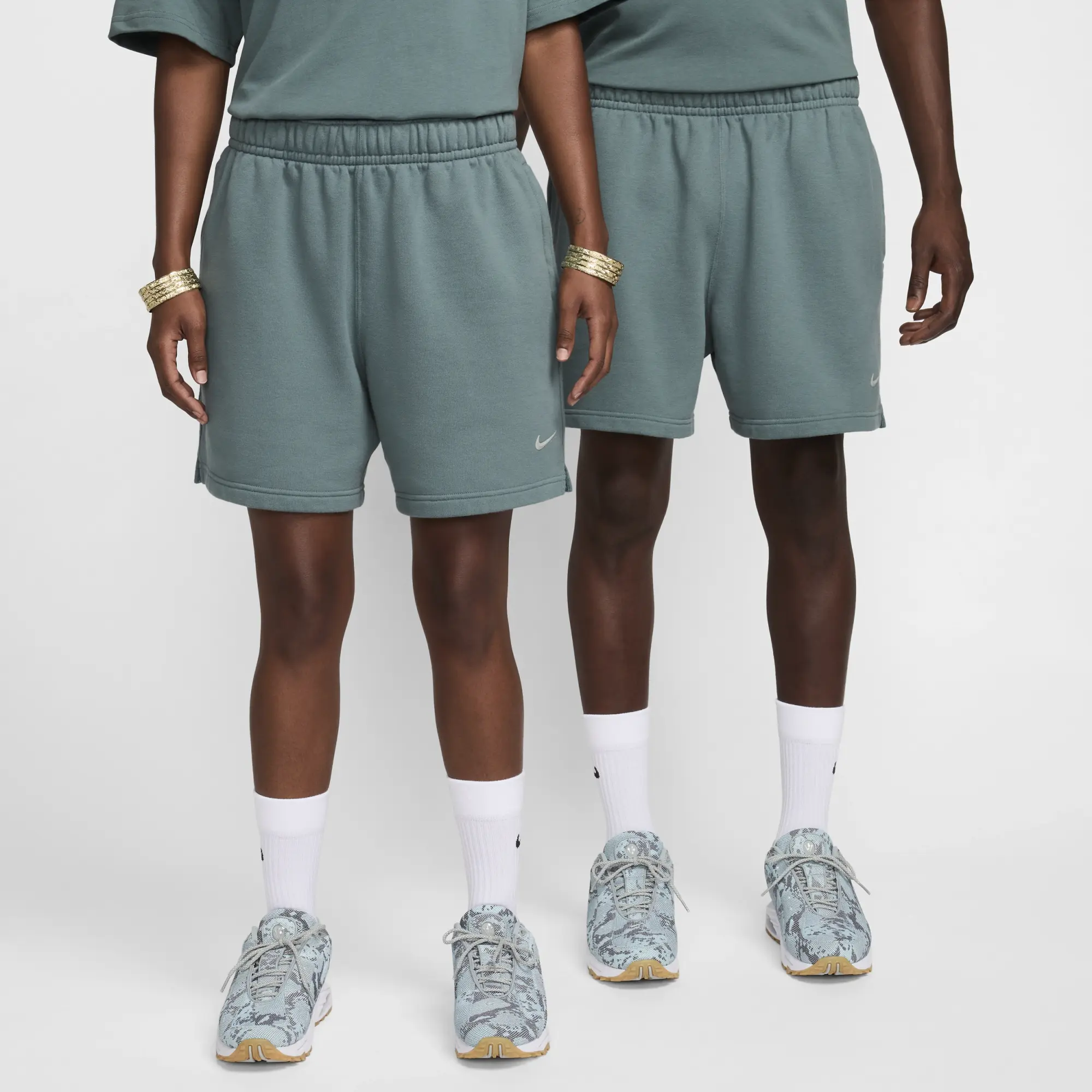 Nike Nocta Cardinal Stock Fleece Short Mineral Slate/Faded Spruce/Mica Green