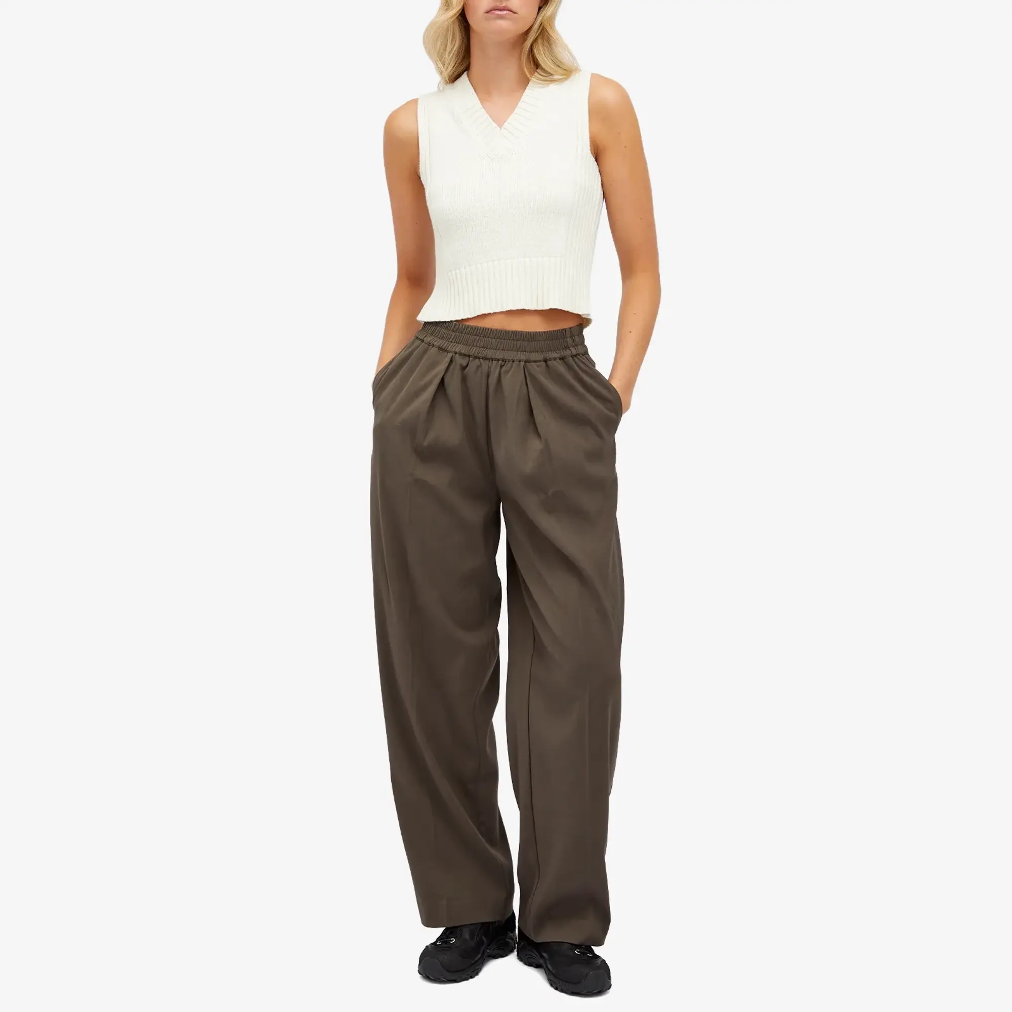 Samsøe Samsøe Samsoe Samsoe Julia Trousers Black Olive
