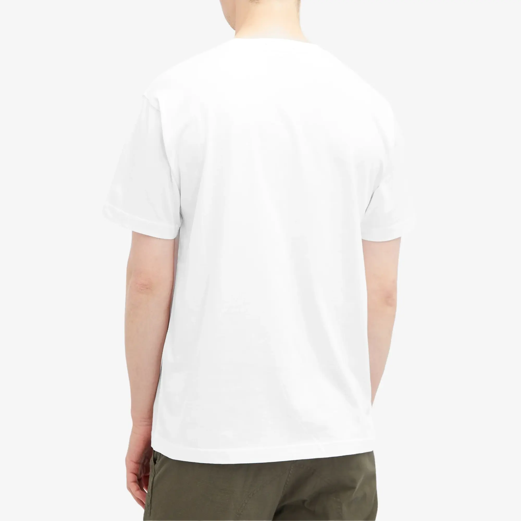 Dime Men's Classic Waterfall T-Shirt White