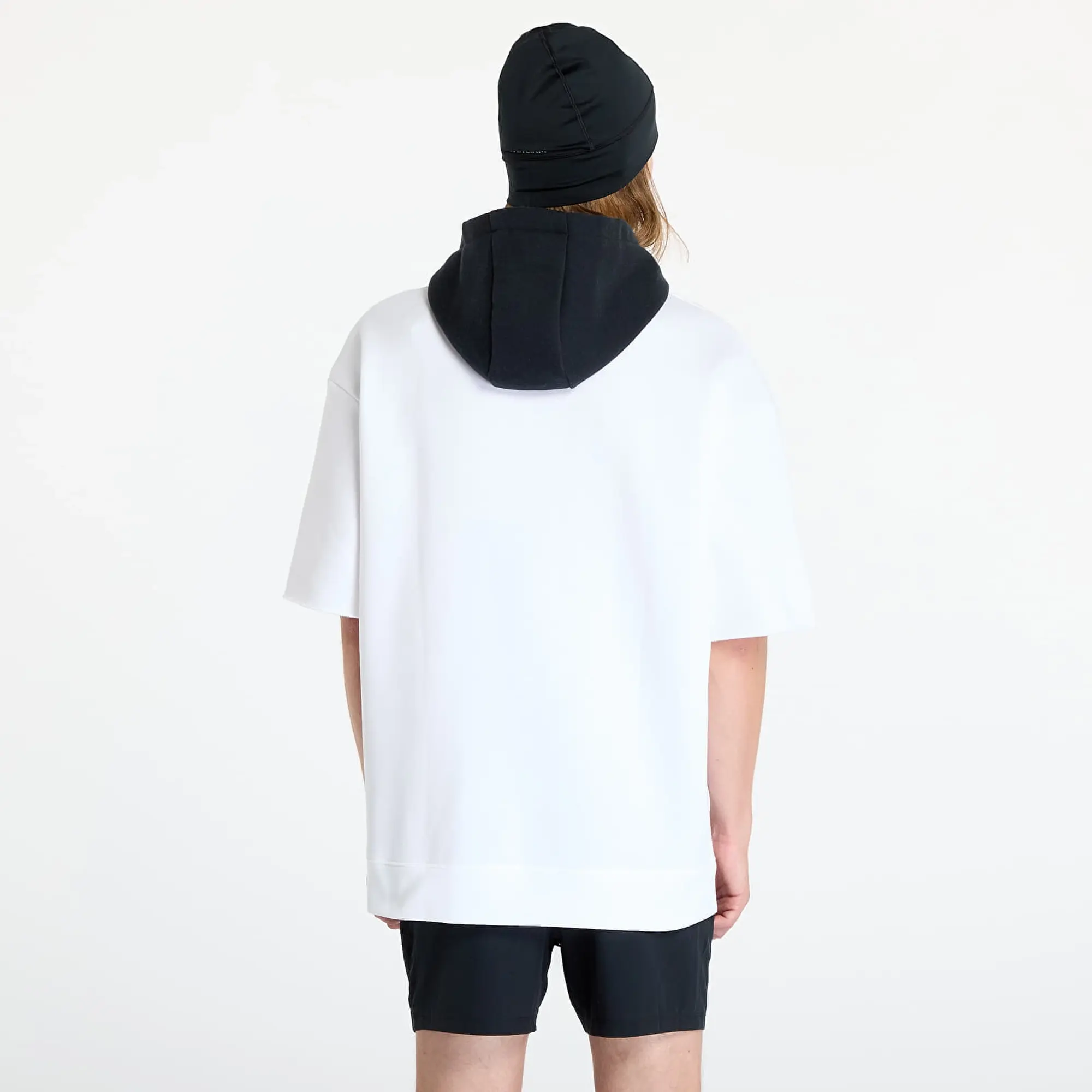 Sweatshirt Under Armour Project Rock Icon Fleece Ss Hoody Boh White/ Black Xl