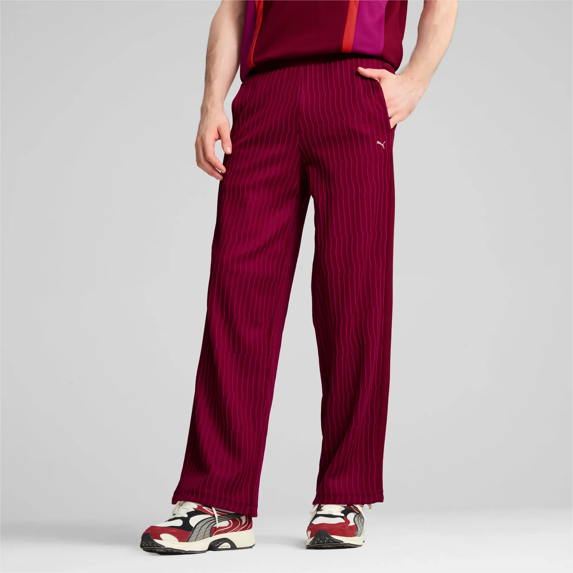 PUMA Players Lane T7 Pants Men, Intense Red