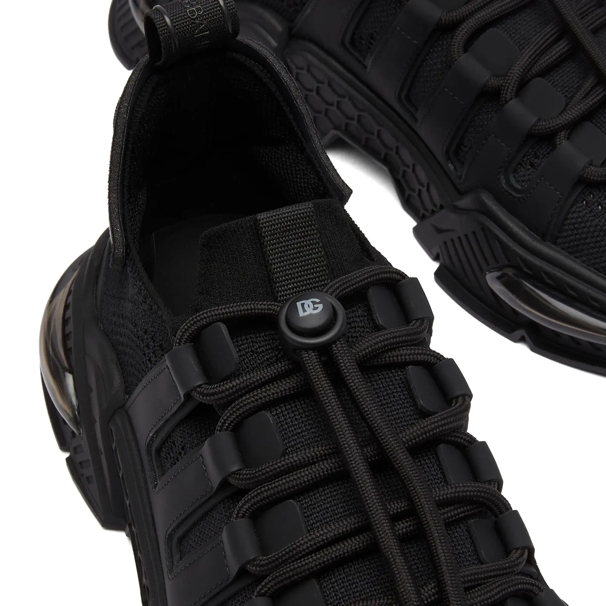 Dolce & Gabbana Men's Airmaster Knit Sneaker Black