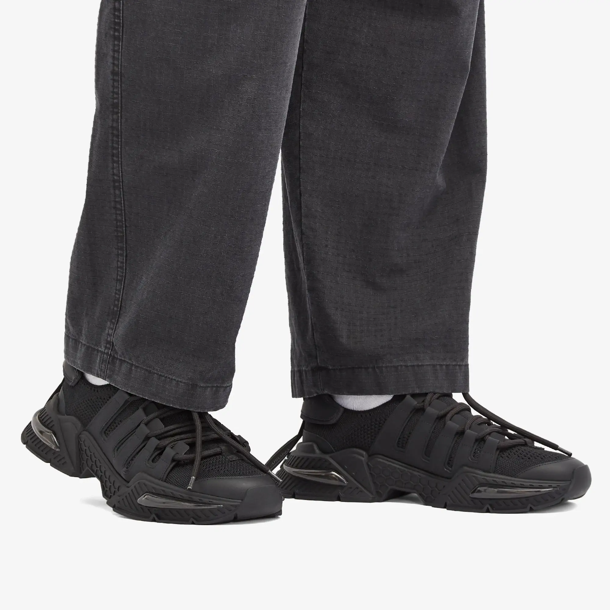 Dolce & Gabbana Men's Airmaster Knit Sneaker Black