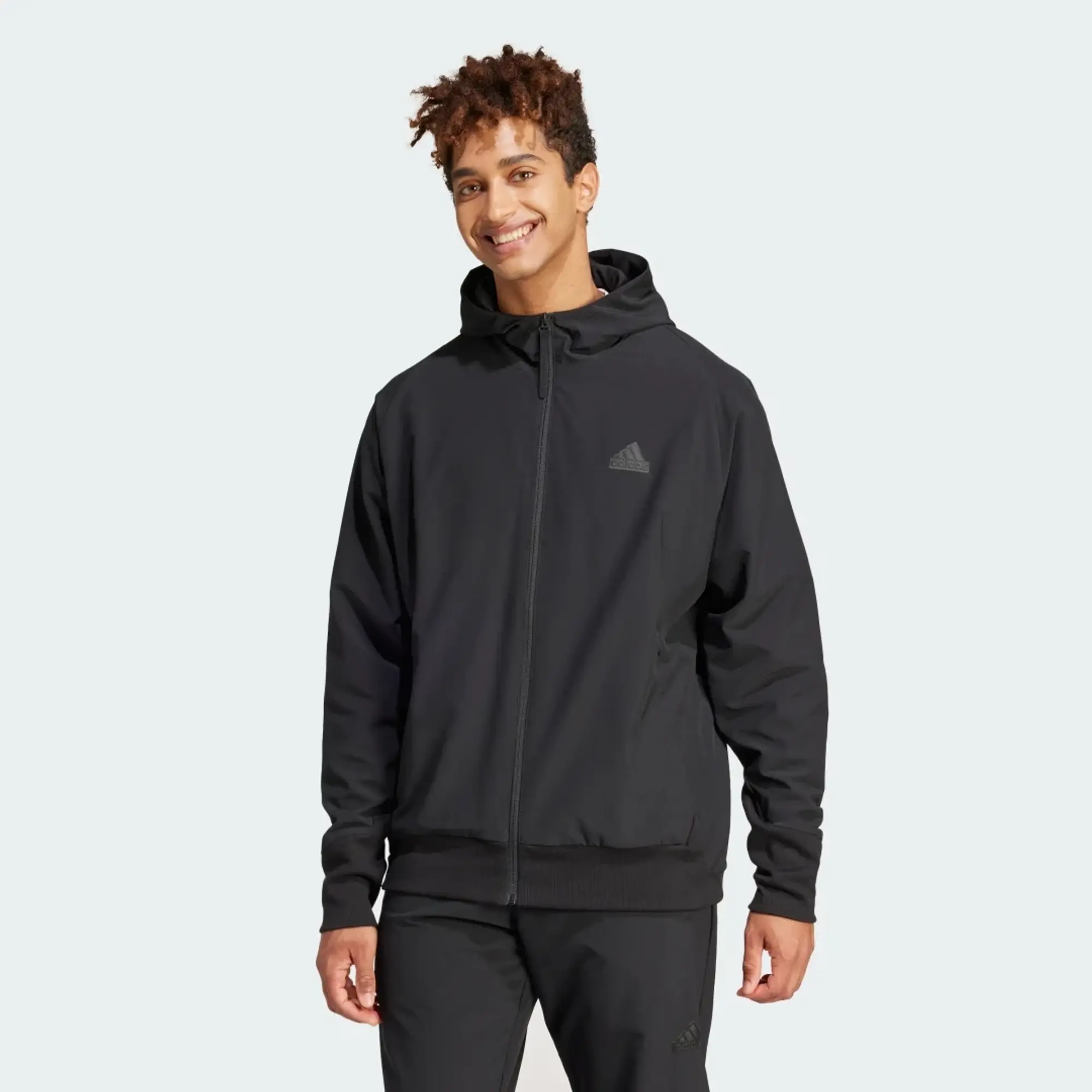 adidas Z.N.E. Woven Full-Zip Hooded Track Top