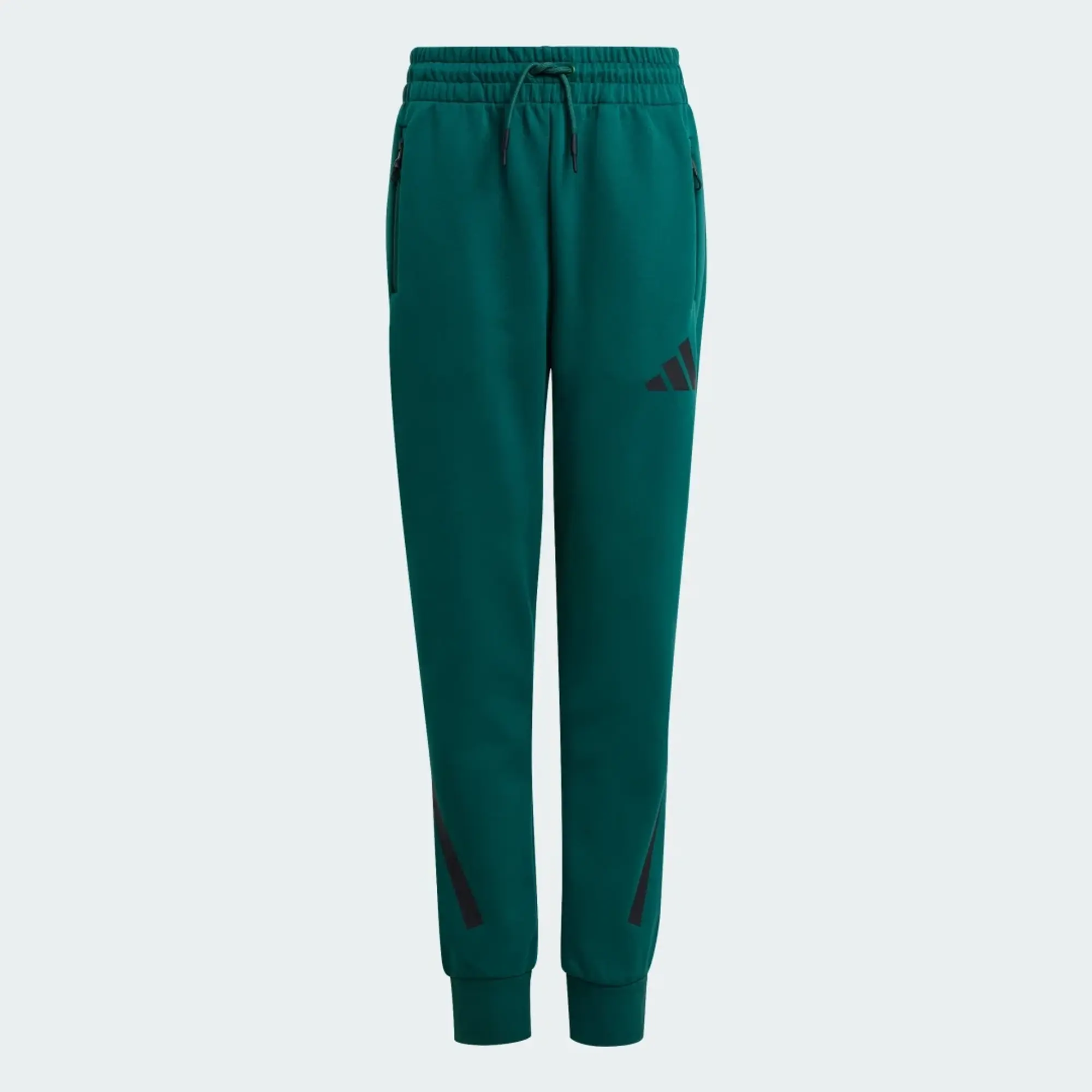 adidas Z.N.E. Tapered-Leg Tracksuit Bottoms Kids - Green