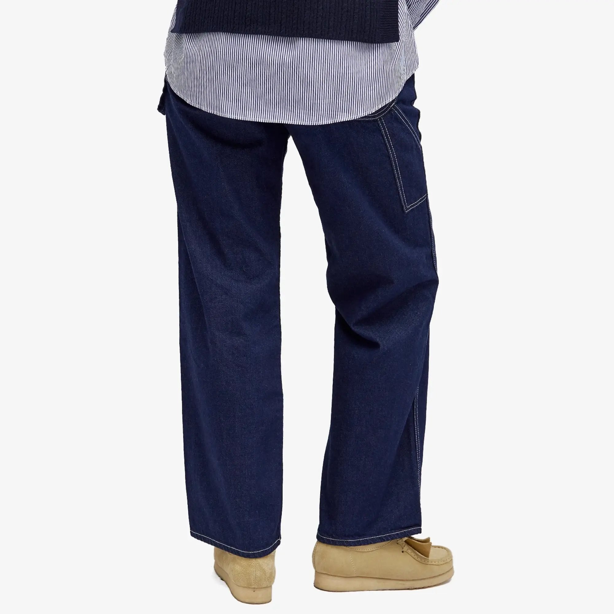 Beams Boy Women's 12oz Denim Painter Pants Indigo