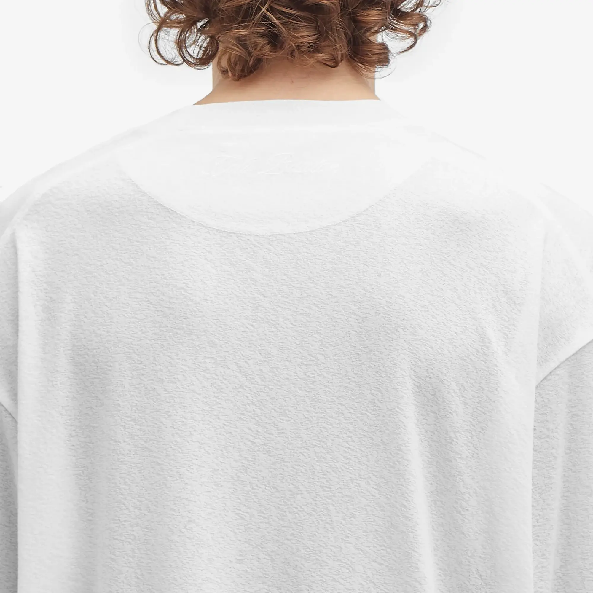 Cole Buxton Men's Waffle Long Sleeve Shirt Vintage White