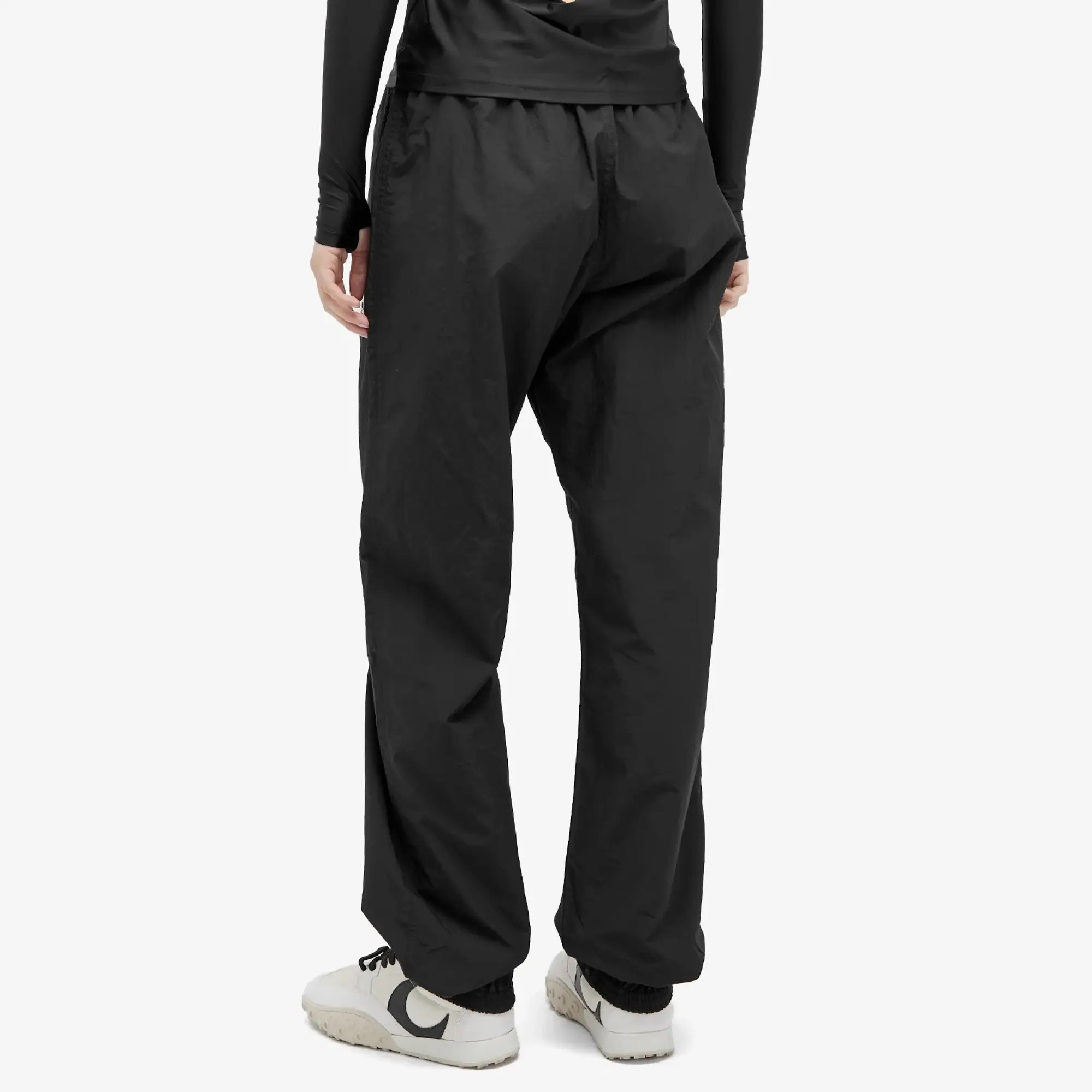 Marine Serre Women's Sport Nylon Track Pants Black