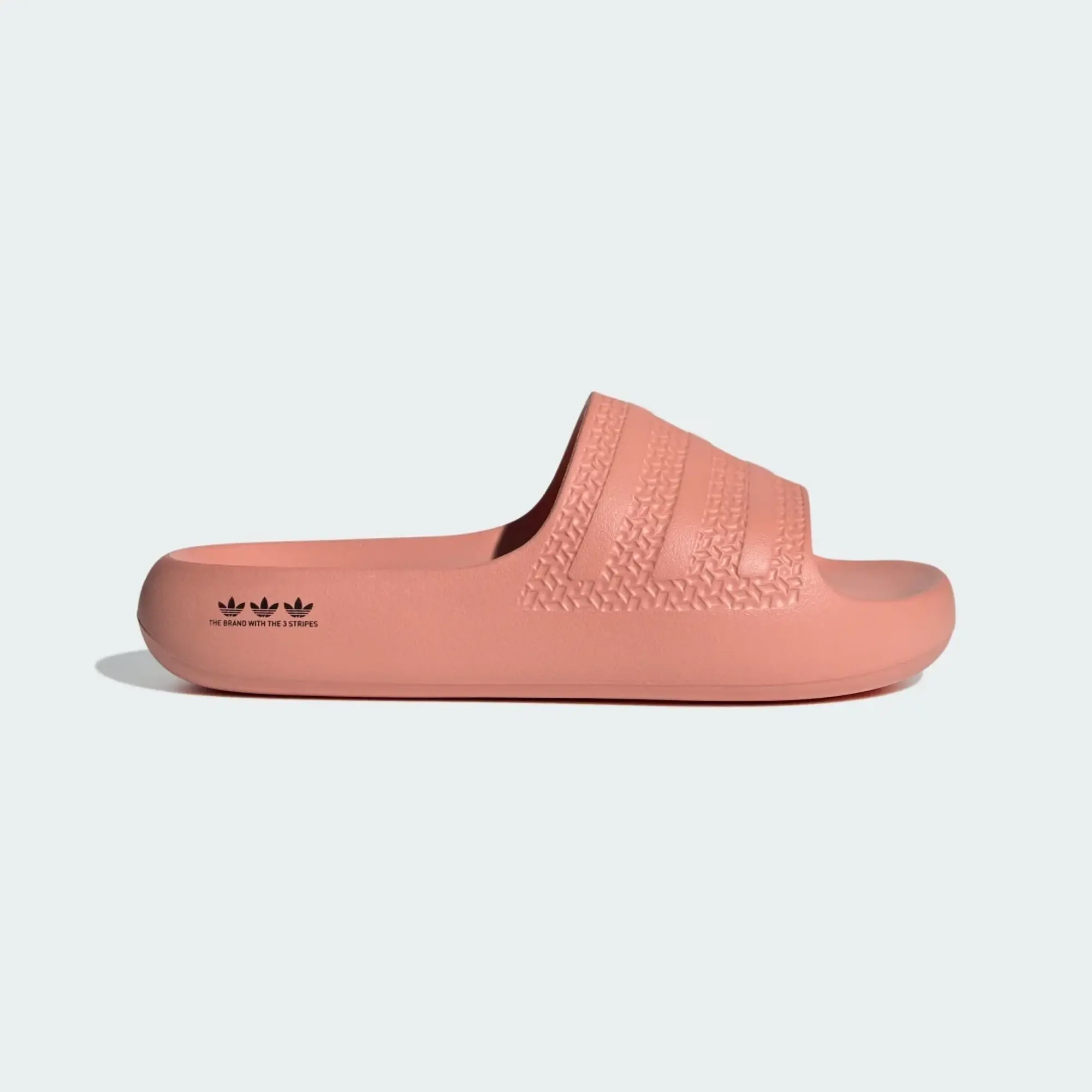 Adidas Originals Adilette Ayoon Sliders In Soft Pink-Black