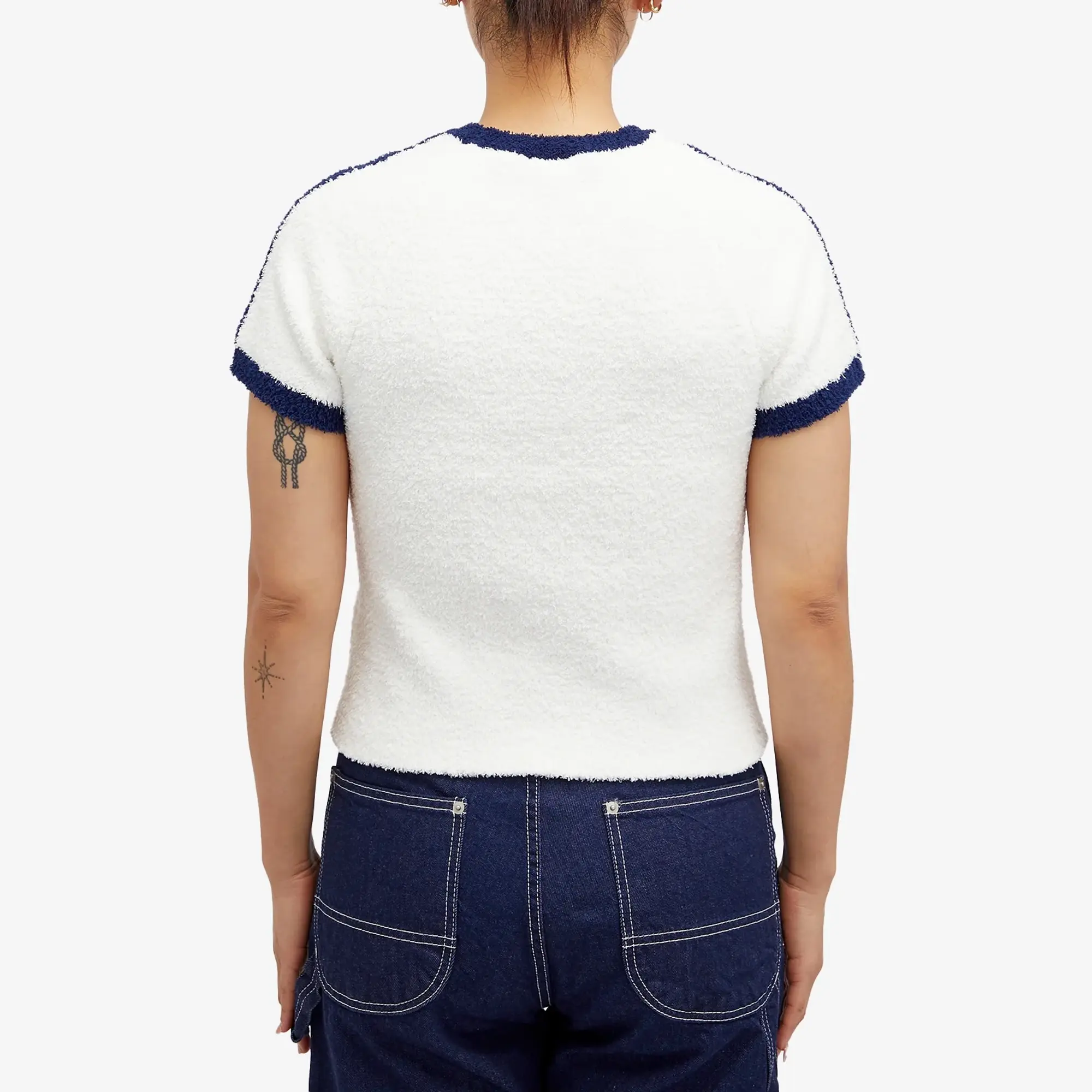 Adidas Women's Knit T-Shirt Off White