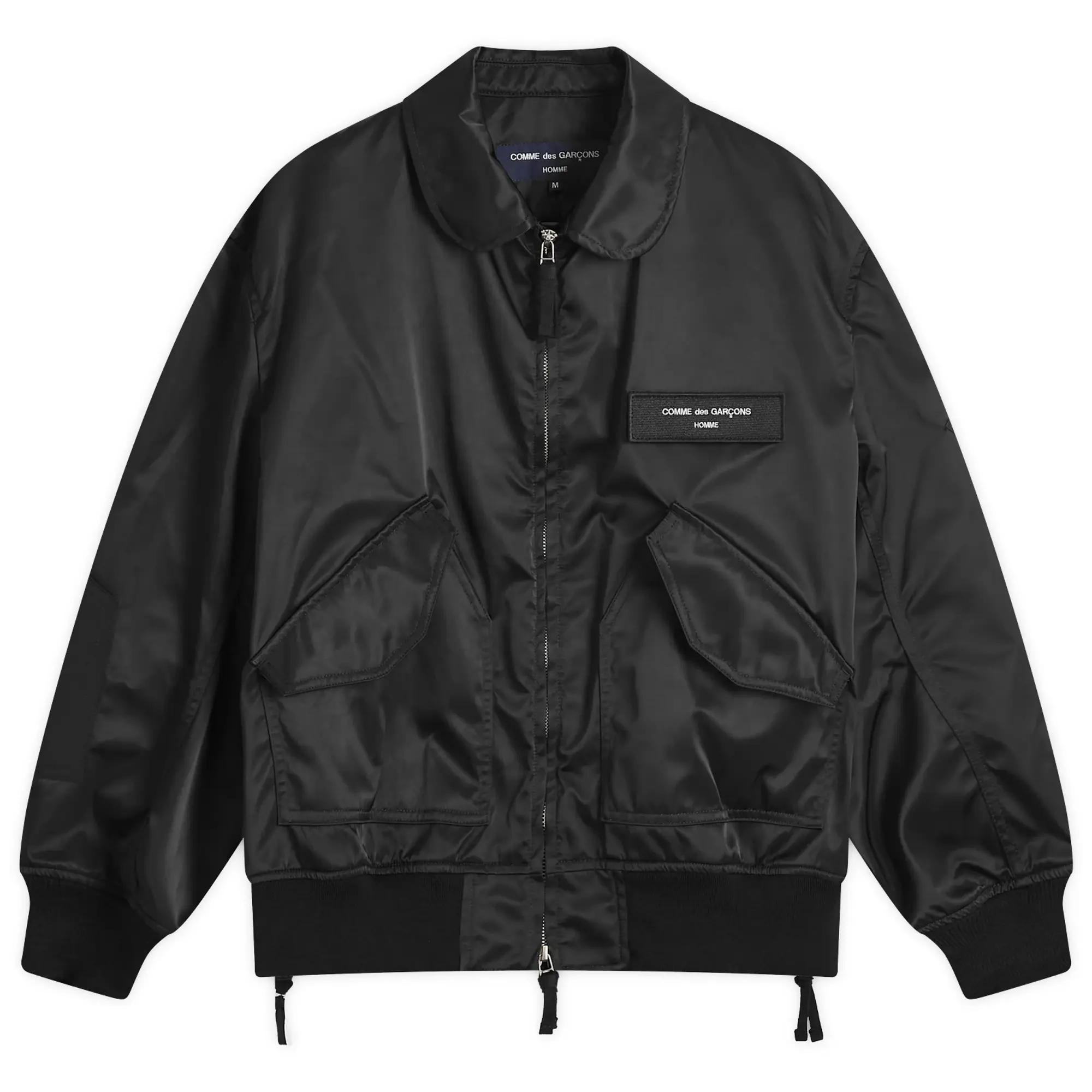 大人気【COMME des GARCONS】Homme Triple Layers Bomber Jacket Comme des Garçons Homme Men's Triple Layers Bomber Jacket