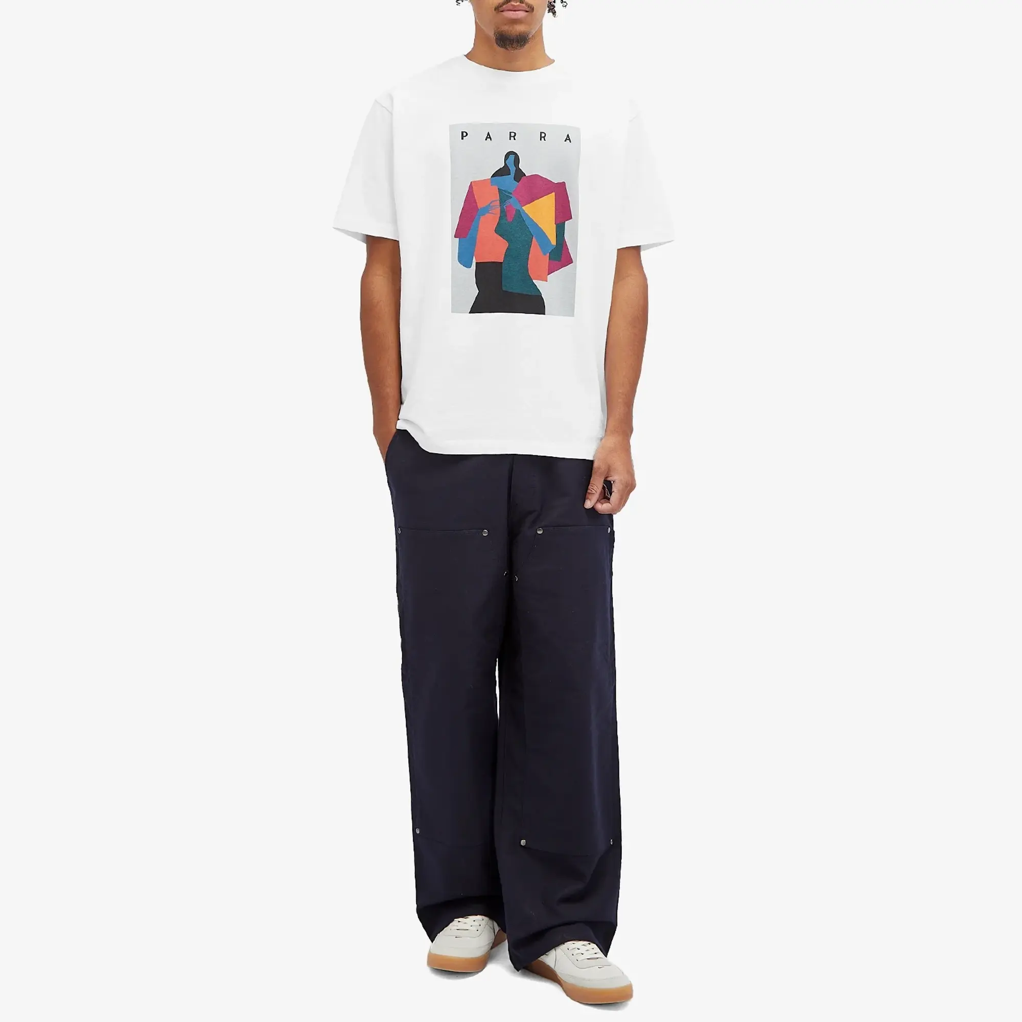 By Parra Parra Horses T-Shirt - White