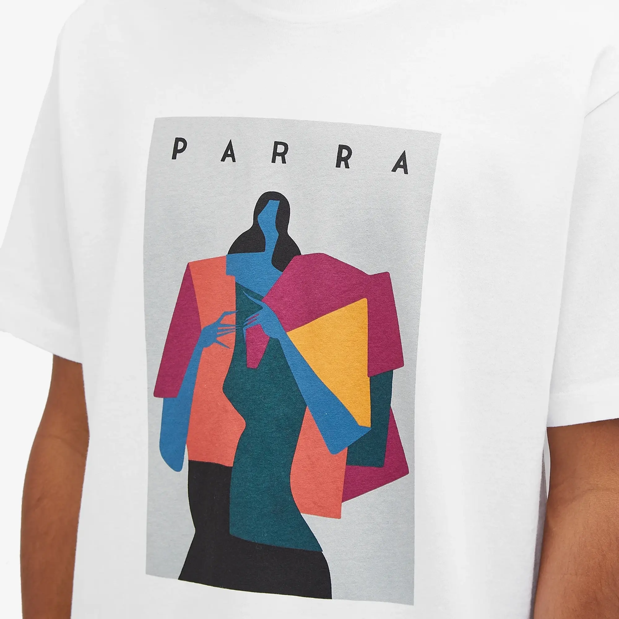 By Parra Parra Horses T-Shirt - White