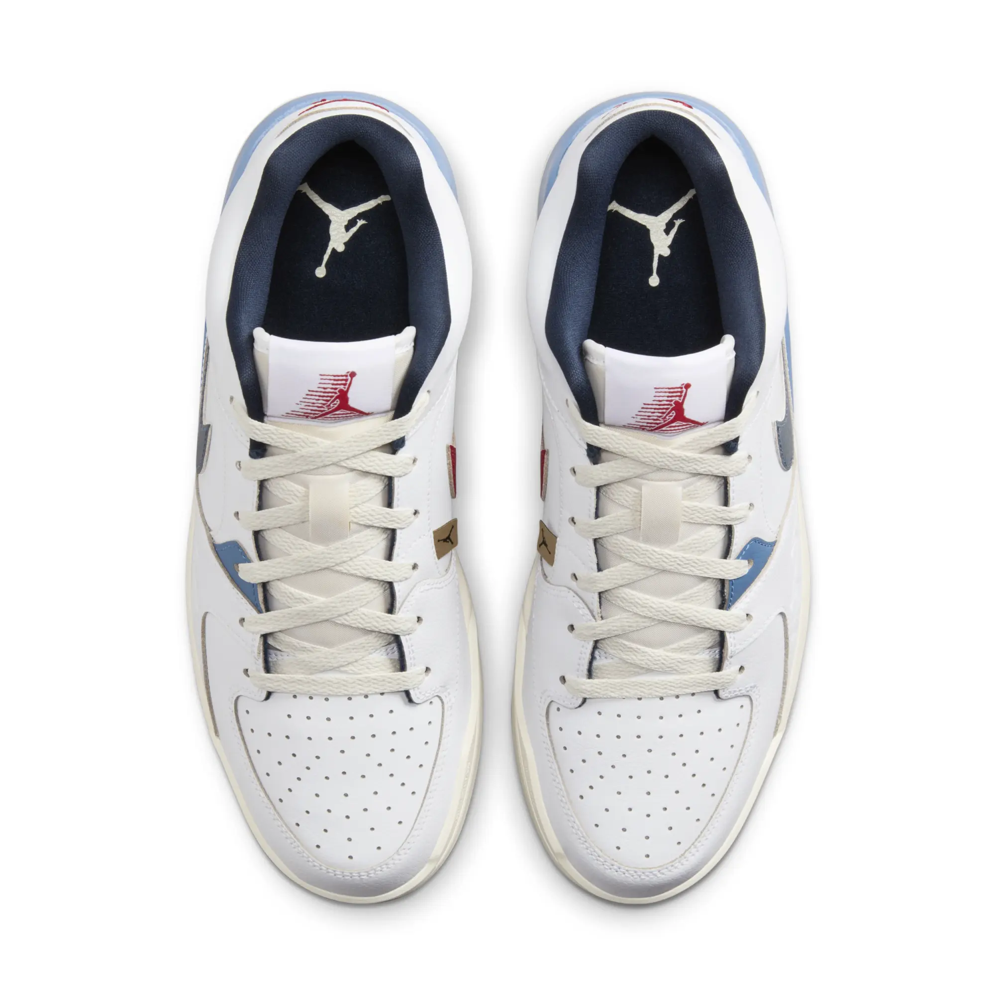 Nike Jordan Jordan Stadium 90 Trainers In White And Red